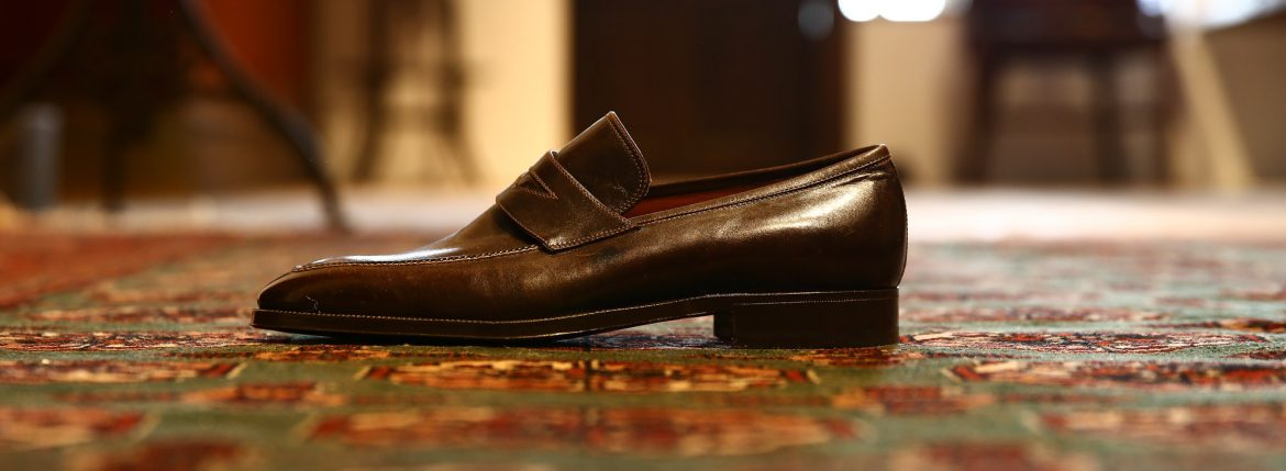 ENZO BONAFE (エンツォボナフェ) 【3818】Coin loafers コイン ローファー DU PUY VITELLO ドレスシューズ ローファー FONDENTE(バーガンディー) made in italy (イタリア製) 春夏秋冬 新作 愛知 名古屋 enzobonafe コラボレート ヒロシツボウチ 坪内浩 エンツォボナフェ ボナフェ ベネチアンクリーム JOHN LOBB ジョンロブ CHURCH’S チャーチ JOSEPH CHEANEY ジョセフチーニー CORTHAY コルテ ALFRED SARGENT アルフレッドサージェント CROCKETTJONES クロケットジョーンズ F.LLI GIACOMETTI フラテッリジャコメッティ ENZO BONAFE エンツォボナフェ BETTANINVENTURI ベッタニンヴェントゥーリ JALAN SRIWIJAYA ジャランスリウァヤ J.W.WESTON ジェイエムウエストン SANTONI サントーニ SERGIO ROSSI セルジオロッシ CARMINA カルミナ