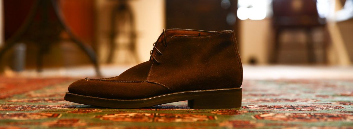 ENZO BONAFE (エンツォボナフェ) 【3878】Chukka Boots チャッカブーツ SUPERBUCK ドレスシューズ チャッカブーツ HOLBORN(ダークブラウン) made in italy (イタリア製) 春夏秋冬 新作 愛知 名古屋 enzobonafe コラボレート ヒロシツボウチ 坪内浩 エンツォボナフェ ボナフェ ベネチアンクリーム JOHN LOBB ジョンロブ CHURCH’S チャーチ JOSEPH CHEANEY ジョセフチーニー CORTHAY コルテ ALFRED SARGENT アルフレッドサージェント CROCKETTJONES クロケットジョーンズ F.LLI GIACOMETTI フラテッリジャコメッティ ENZO BONAFE エンツォボナフェ BETTANINVENTURI ベッタニンヴェントゥーリ JALAN SRIWIJAYA ジャランスリウァヤ J.W.WESTON ジェイエムウエストン SANTONI サントーニ SERGIO ROSSI セルジオロッシ CARMINA カルミナ