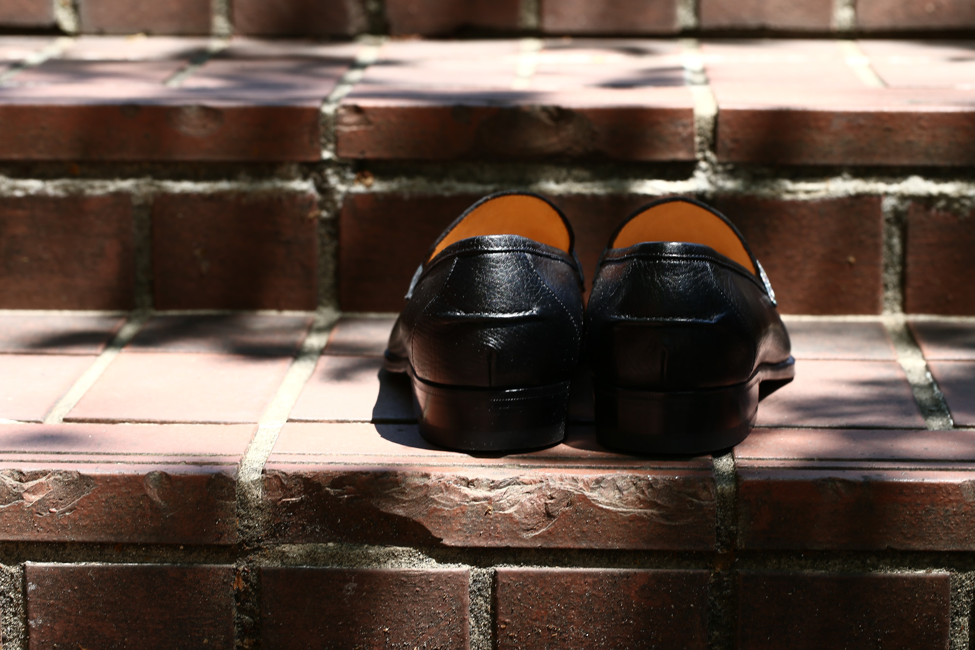 【ENZO BONAFE / エンツォボナフェ】 【ART. EB-08】 Coin Loafer (コイン ローファー) LAMA ラマレザー ドレスシューズ ローファー NERO (ブラック) made in italy (イタリア製) 2017 春夏新作 ハンドモカシン 愛知 名古屋 エンツォボナフェ ボナフェ ベネチアンクリーム enzobonafe eb08 ローファー  5,5.5,6,6.5,7,7.5,8,8.5,9,9.5