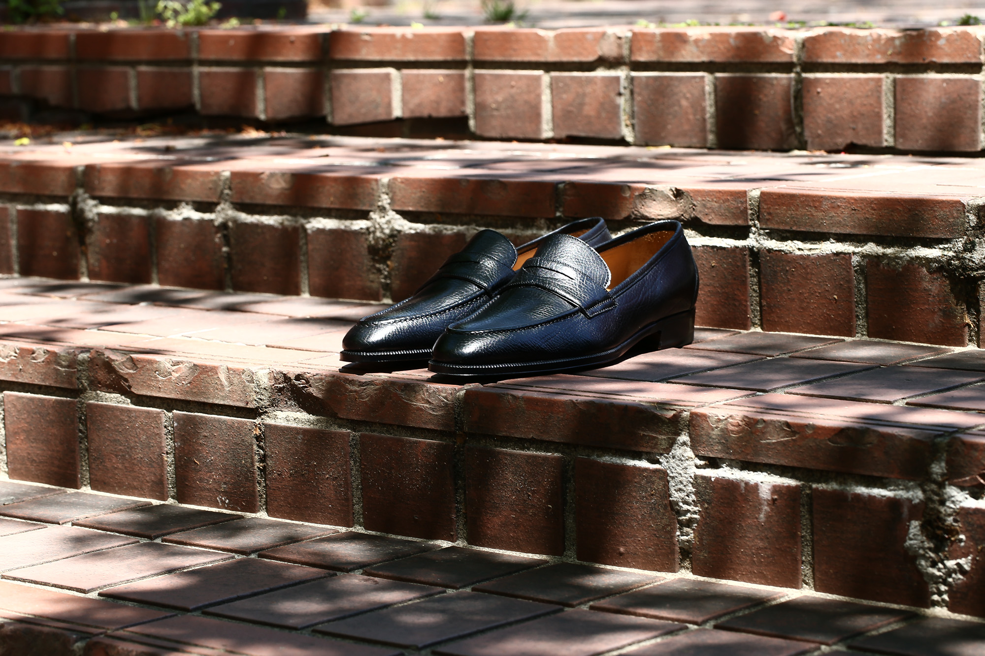 【ENZO BONAFE / エンツォボナフェ】 【ART. EB-08】 Coin Loafer (コイン ローファー) LAMA ラマレザー ドレスシューズ ローファー NERO (ブラック) made in italy (イタリア製) 2017 春夏新作 ハンドモカシン 愛知 名古屋 エンツォボナフェ ボナフェ ベネチアンクリーム enzobonafe eb08 ローファー  5,5.5,6,6.5,7,7.5,8,8.5,9,9.5