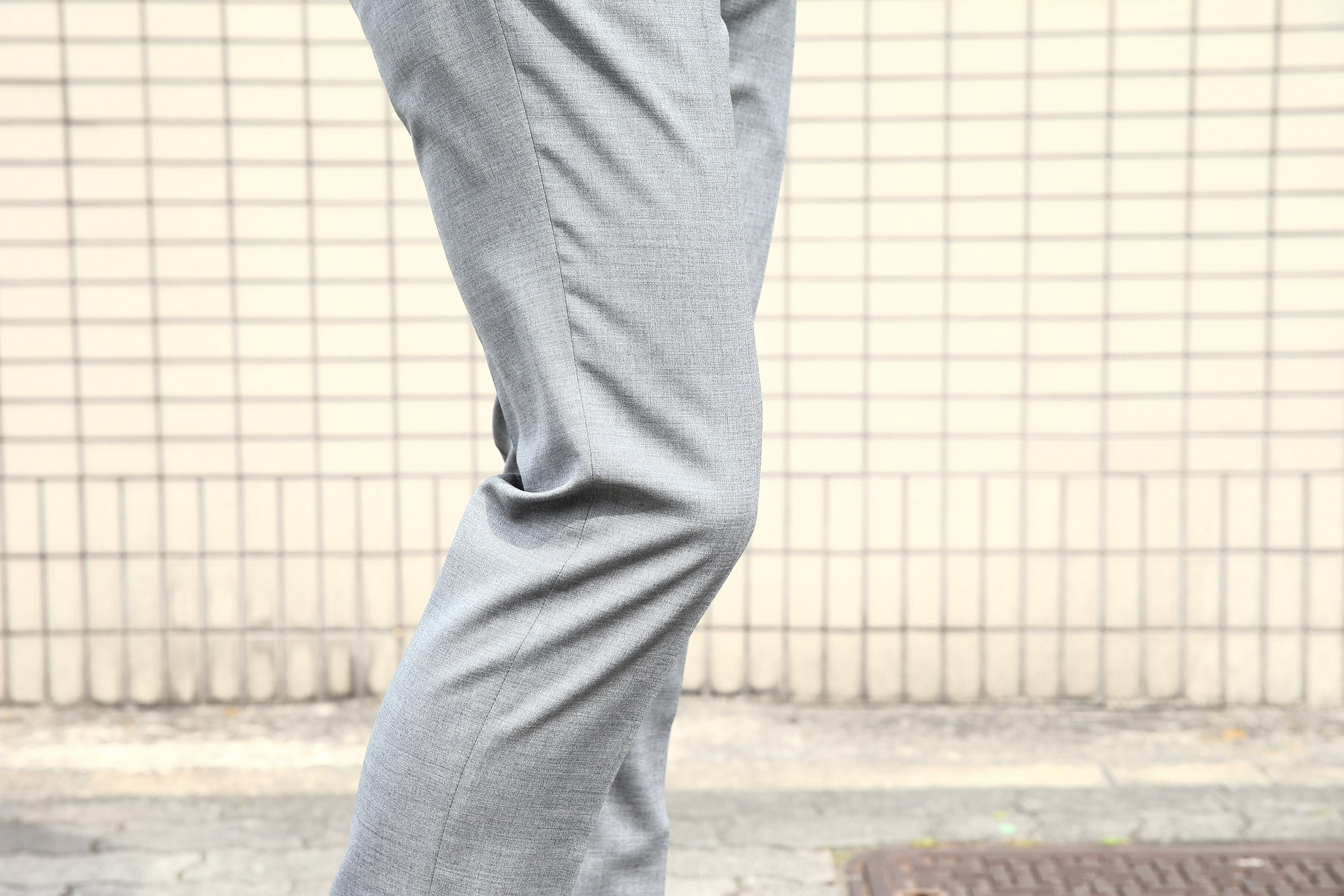 【INCOTEX / インコテックス】 1NT035 N35型 SLIM FIT スリムフィット SUPER 100'S YARN DYED TROPICAL トロピカルウール サマーウール スラックス GRAY (グレー・905) 2017 春夏新作 愛知 名古屋 Alto e Diritto アルト エ デリット インコテックス スラックス グレスラ incotex　42,44,46,48,50,52