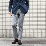 【INCOTEX / インコテックス】 1NT035 N35型 SLIM FIT スリムフィット SUPER 100’S YARN DYED TROPICAL トロピカルウール サマーウール スラックス GRAY (グレー・905) 2017 春夏新作のイメージ