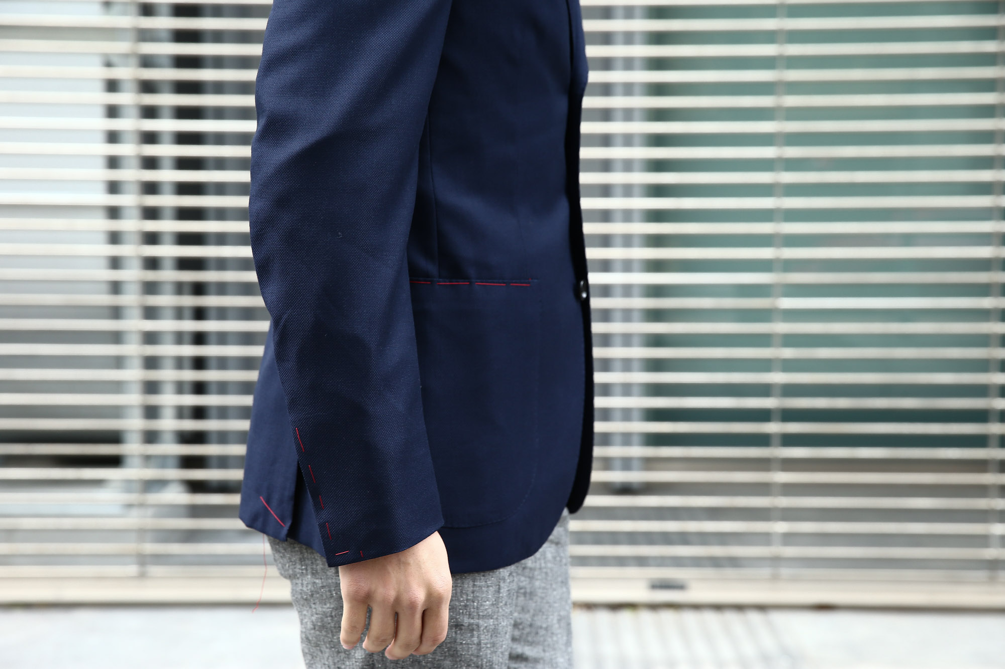 【ISAIA // イザイア】 【SAILOR / セイラー】 FABRIC (Wool 100%,LINING Cupro 100%) ウール ホップサック アンコン 3Bジャケット NAVY (ネイビー・800) Made in italy (イタリア製) 2017 春夏新作 のコーディネート 愛知 名古屋 Alto e Diritto アルト エ デリット ISAIA ジャケット コットン テーラード イザイア 42,44,46,48,50,52,54,56