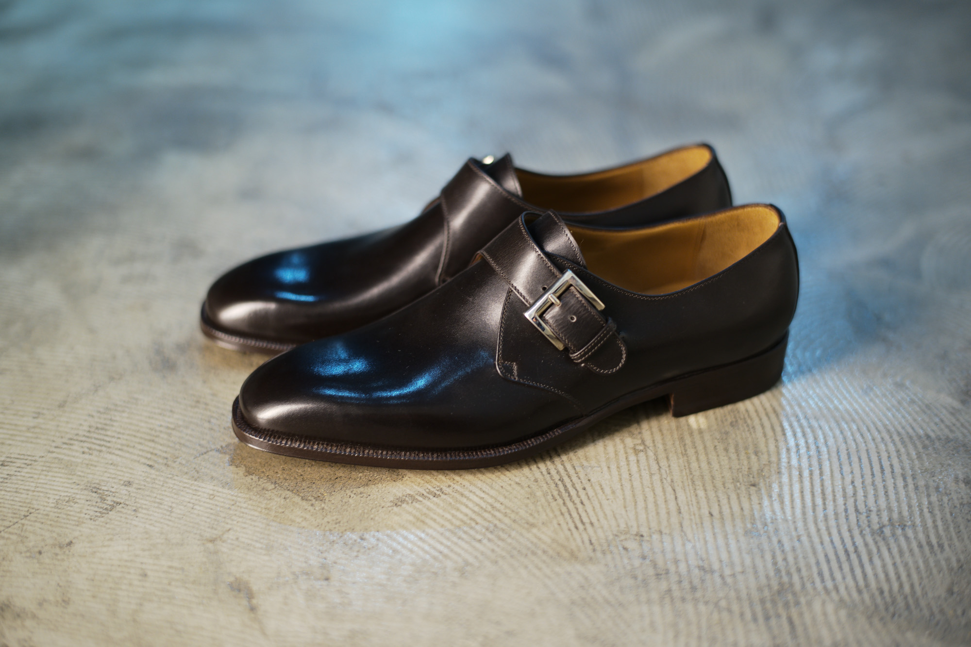 ENZO BONAFE(エンツォボナフェ) 【ART.EB-31】Single Monk Strap SHoes シングルモンクストラップシューズ ANILVEAU ドレスシューズ #132918 BLACK (ブラック) made in italy (イタリア製) 2018年 春夏新作 enzobonafe エンツォボナフェ 愛知 名古屋 Alto e Diritto アルト エ デリット 2018年新作モデル 日本企画 木型