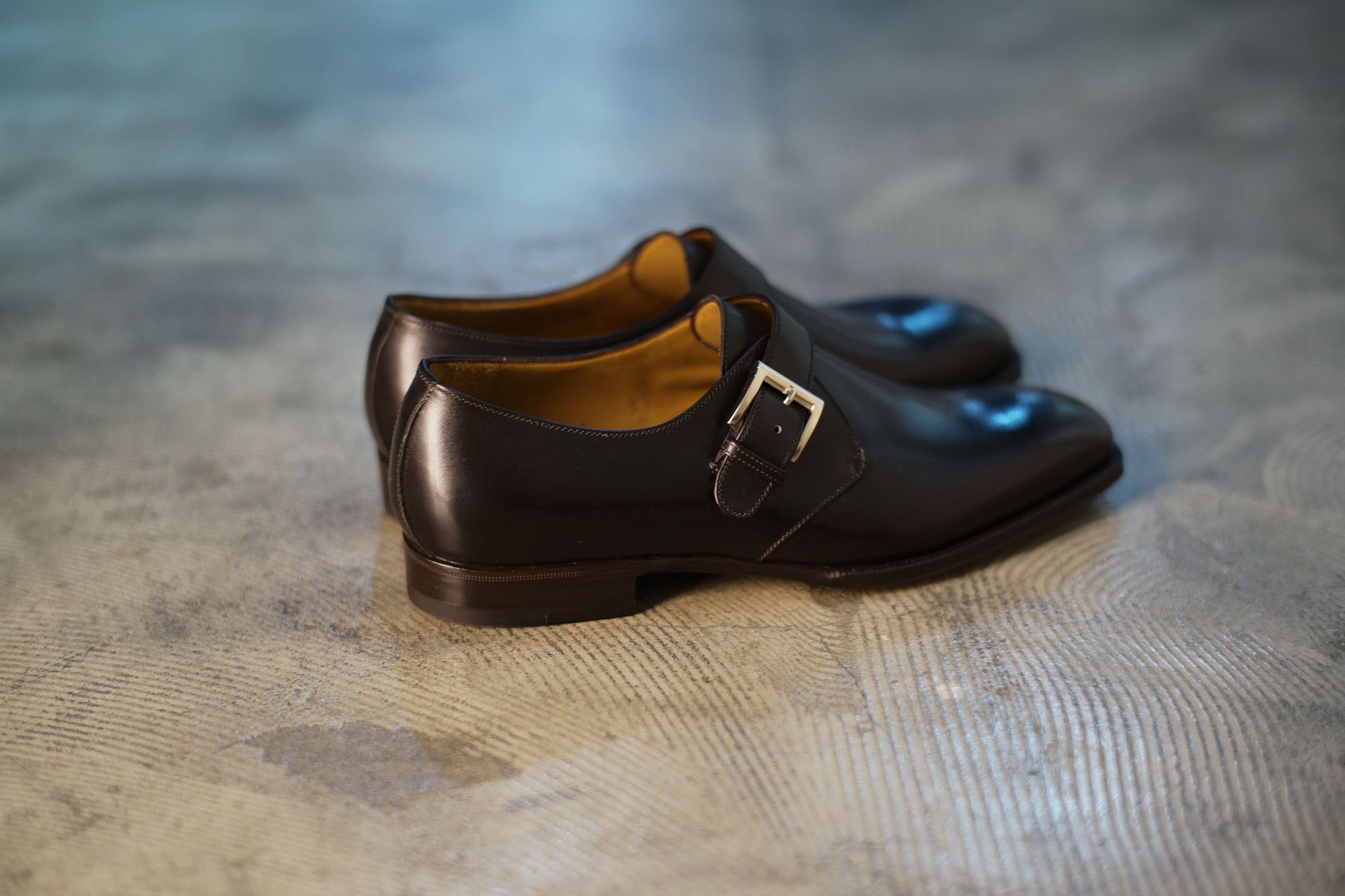 ENZO BONAFE(エンツォボナフェ) 【ART.EB-31】Single Monk Strap SHoes シングルモンクストラップシューズ ANILVEAU ドレスシューズ #132918 BLACK (ブラック) made in italy (イタリア製) 2018年 春夏新作 enzobonafe エンツォボナフェ 愛知 名古屋 Alto e Diritto アルト エ デリット 2018年新作モデル 日本企画 木型