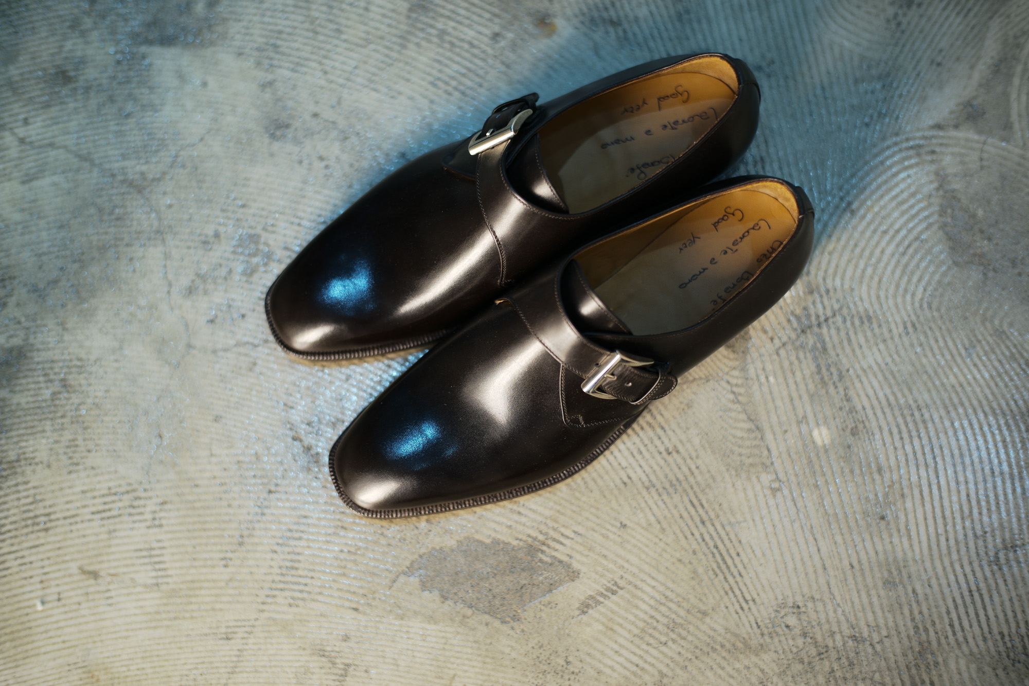 ENZO BONAFE(エンツォボナフェ) 【ART.EB-31】Single Monk Strap SHoes シングルモンクストラップシューズ ANILVEAU ドレスシューズ #132918 BLACK (ブラック) made in italy (イタリア製) 2018年 春夏新作 enzobonafe エンツォボナフェ 愛知 名古屋 Alto e Diritto アルト エ デリット 2018年新作モデル 日本企画 木型