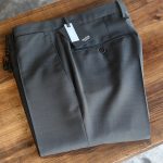 INCOTEX (インコテックス) 1NT035 SLIM FIT(スリムフィット) Y.D.SUPERFINE CAPE MOHAIR ウール モヘヤ サマーウール スラックス MEDIUM GRAY (ミディアムグレー・930) 2017 春夏新作のイメージ