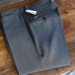 INCOTEX (インコテックス) 1NT035 SLIM FIT(スリムフィット) Y.D.SUPER 120’S TECHNOWOOL TROPICAL 撥水トロピカルウール スラックス MEDIUM GRAY (ミディアムグレー・920) 2017 春夏新作のイメージ