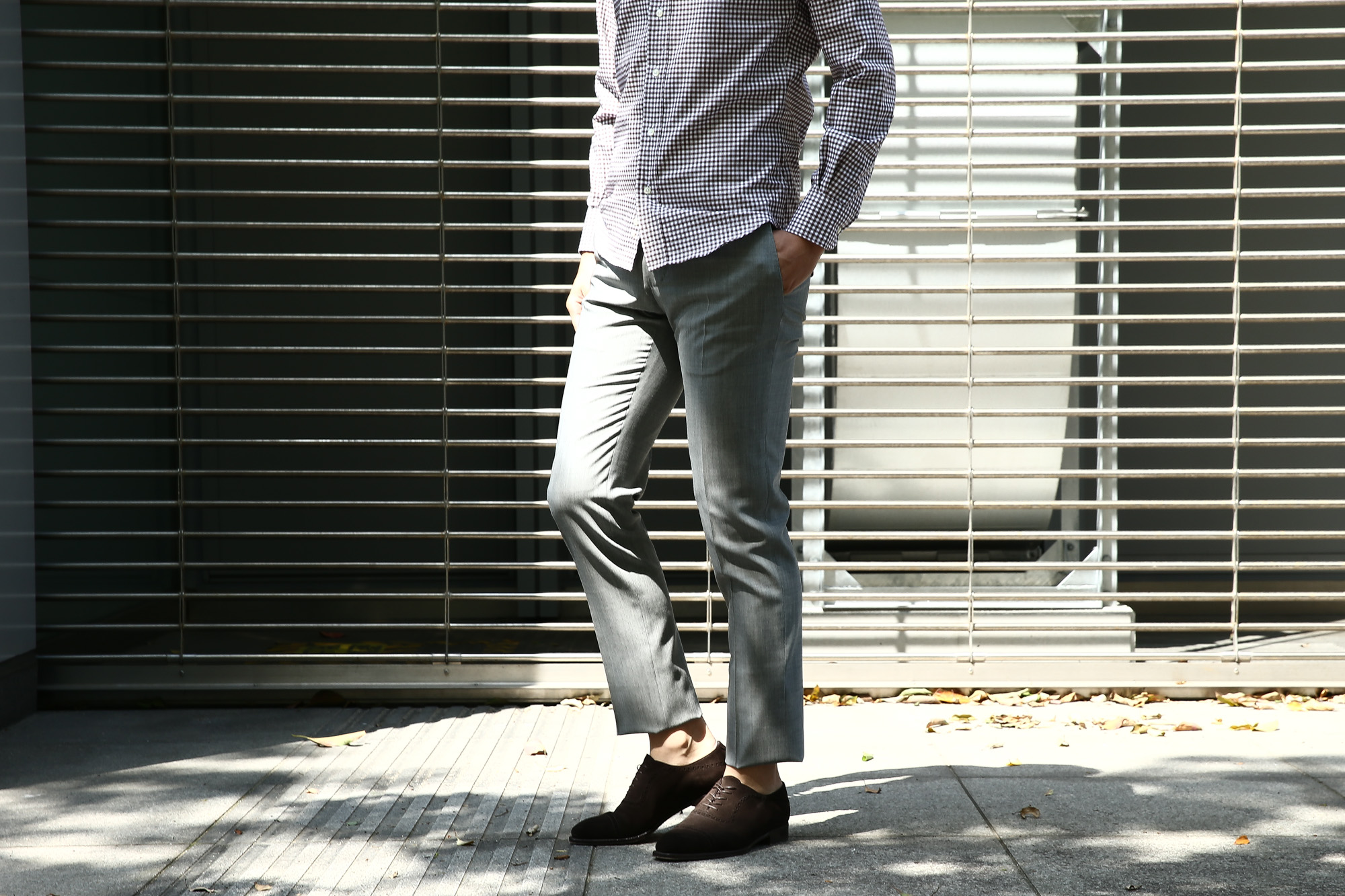 【INCOTEX // インコテックス】 1NT035 SLIM FIT(スリムフィット) Y.D.SUPER 120’S TECHNOWOOL TROPICAL 【撥水】トロピカルウール スラックス GRAY (グレー・900) 2017 春夏新作 コーディネートスタイル  愛知 名古屋 Alto e Diritto アルト エ デリット incotex インコテックス 42,44,46,48,50,52,54,56