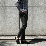 【INCOTEX // インコテックス】 1NT035 SLIM FIT(スリムフィット) Y.D.SUPERFINE CAPE MOHAIR ウール モヘヤ サマーウール スラックス MEDIUM GRAY (ミディアムグレー・930) 2017 春夏新作のイメージ