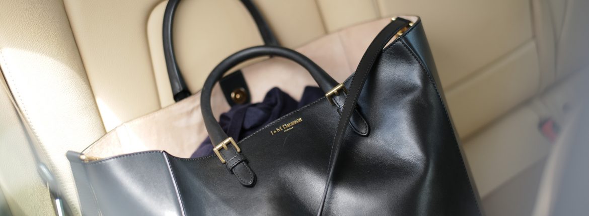 J&M DAVIDSON(ジェイアンドエムデヴィッドソン) OLIVIA TALL(オリヴィア トール) 1364 CALF LEATHER 1364 カーフレザー レザーバック レザートートバッグ BLACK (ブラック・999) Made in spain (スペイン製) 2Months(2か月)使用 My Bag 愛知 名古屋 ZODIAC ゾディアック jmdavidson ジェイエムデヴィッドソン oliviatall オリヴィアトール