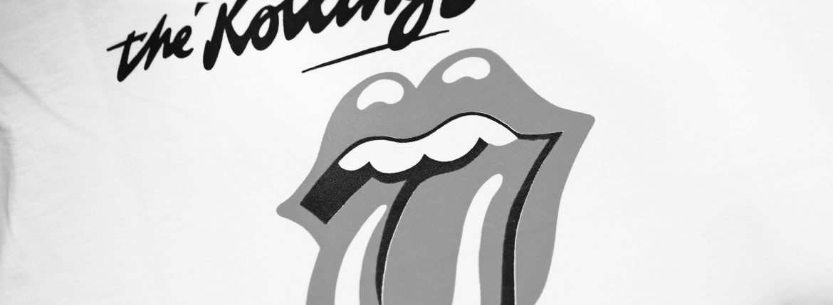 Worn By (ウォーンバイ) 40 LICKE The Rolling Stones ザ・ローリング・ストーンズ Forty Licks フォーティ・リックス バンドTシャツ WHITE SLUB (ホワイトスラブ) 2017 春夏新作のイメージ
