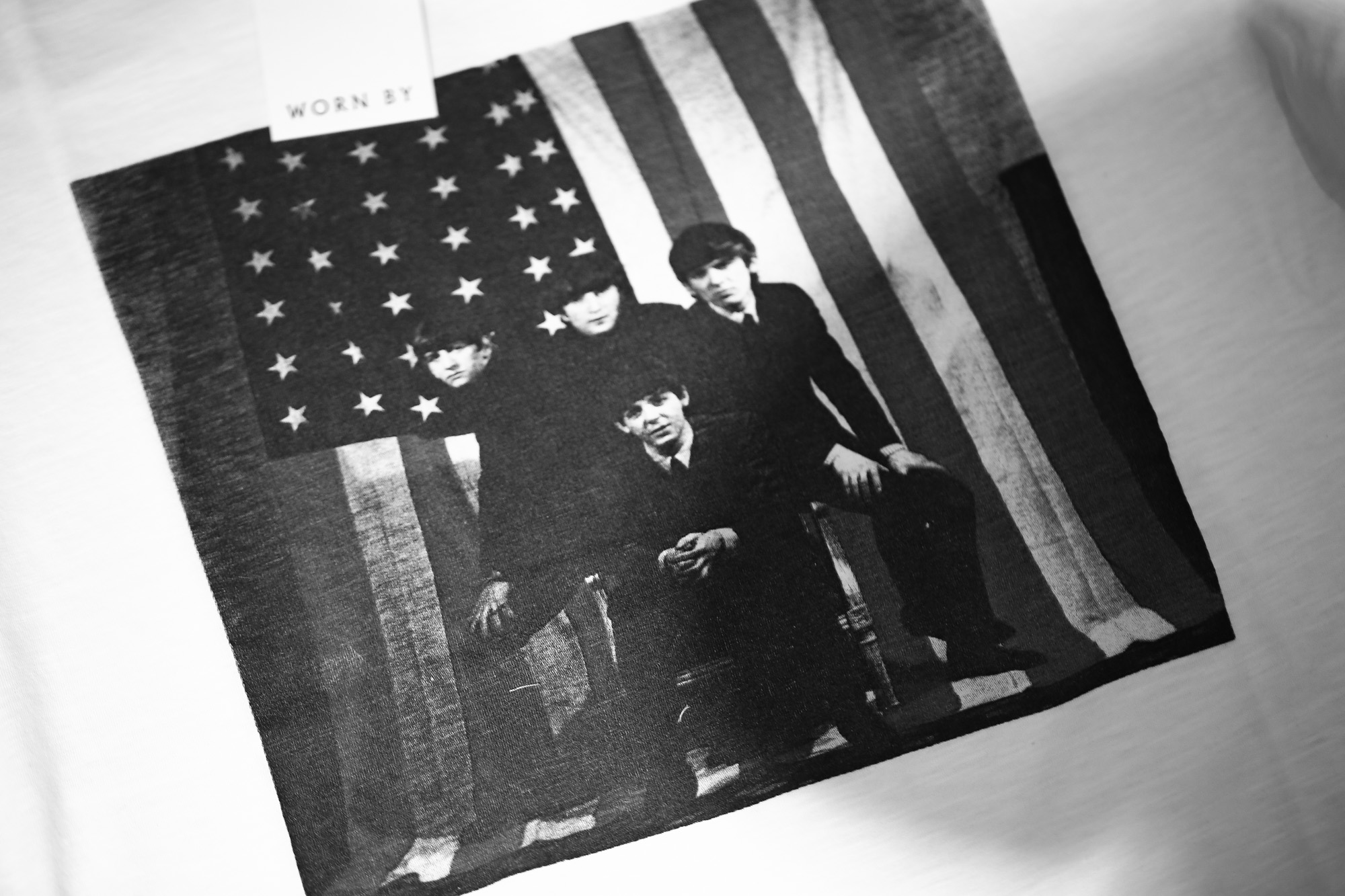 Worn By (ウォーンバイ) AMERICAN FLAG The Beatles ザ・ビートルズ アメリカンフラッグ 復刻オフィシャルライセンスTシャツ ロックTシャツ バンドTシャツ ECRU (エクリュ) 2017 春夏新作 愛知 名古屋 Alto e Diritto アルト エ デリット wornby thebeatles ビートルズ bandtee