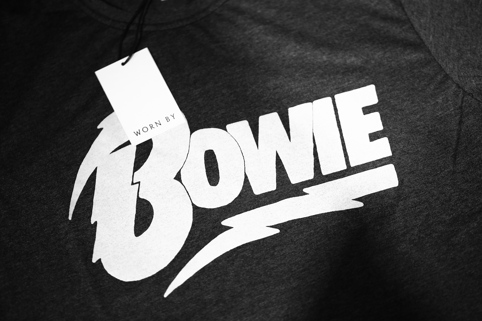 Worn By (ウォーンバイ) BOWIE LOGO BURN OUT David Bowie ボウイロゴバーンアウト デヴィッド・ボウイ 復刻オフィシャルライセンスTシャツ ロックTシャツ バンドTシャツ BLACK BURN OUT (ブラックバーンアウト) 2017 春夏新作 愛知 名古屋 Alto e Diritto アルト エ デリット wornby davidbowie S,M,L