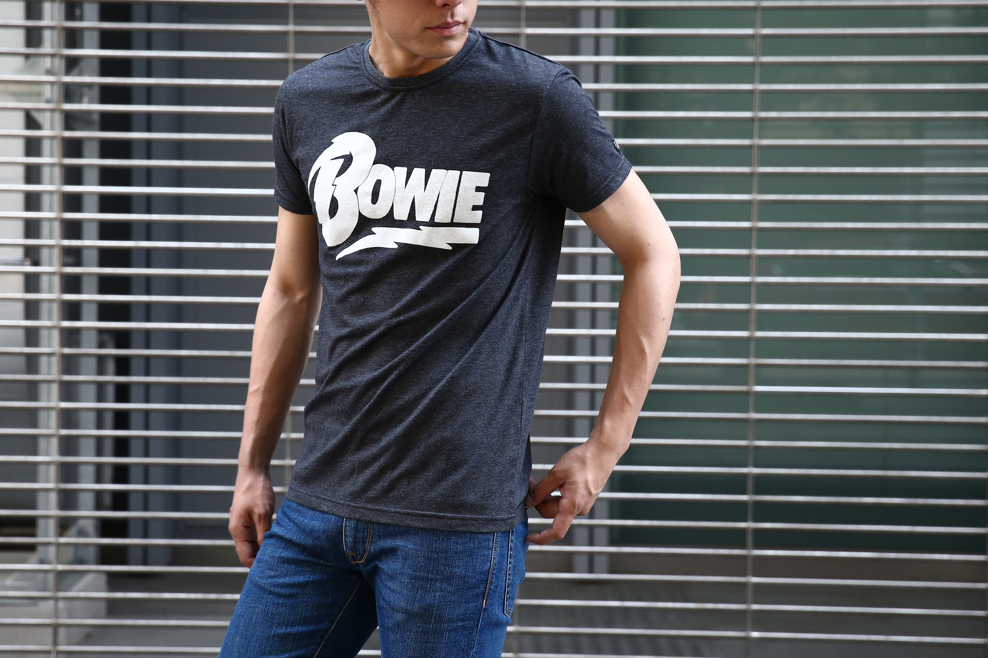 【Worn By / ウォーンバイ】 BOWIE LOGO BURN OUT David Bowie ボウイロゴバーンアウト デヴィッド・ボウイ 復刻オフィシャルライセンスTシャツ ロックTシャツ バンドTシャツ BLACK BURN OUT (ブラックバーンアウト) 2017 春夏新作 愛知 名古屋 Alto e Diritto アルト エ デリット wornby davidbowie S,M,L