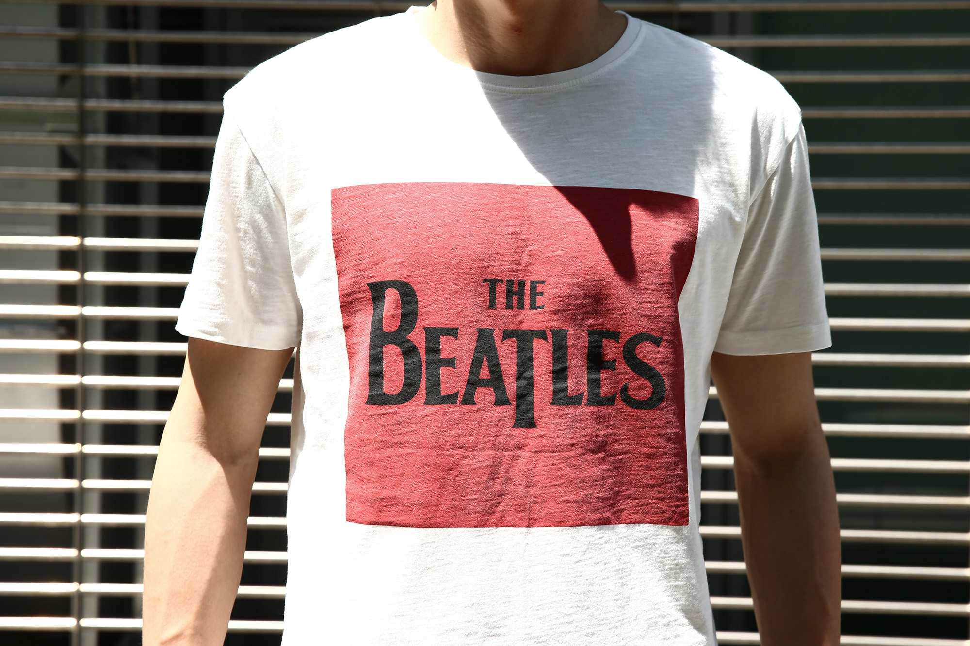 【Worn By / ウォーンバイ】 BOX LOGO The Beatles ザ・ビートルズ ボックスロゴ 復刻オフィシャルライセンスTシャツ ロックTシャツ バンドTシャツ ECRU (エクリュ) 2017 春夏新作 愛知 名古屋 Alto e Diritto アルト エ デリット wornby thebeatles ビートルズ bandtee