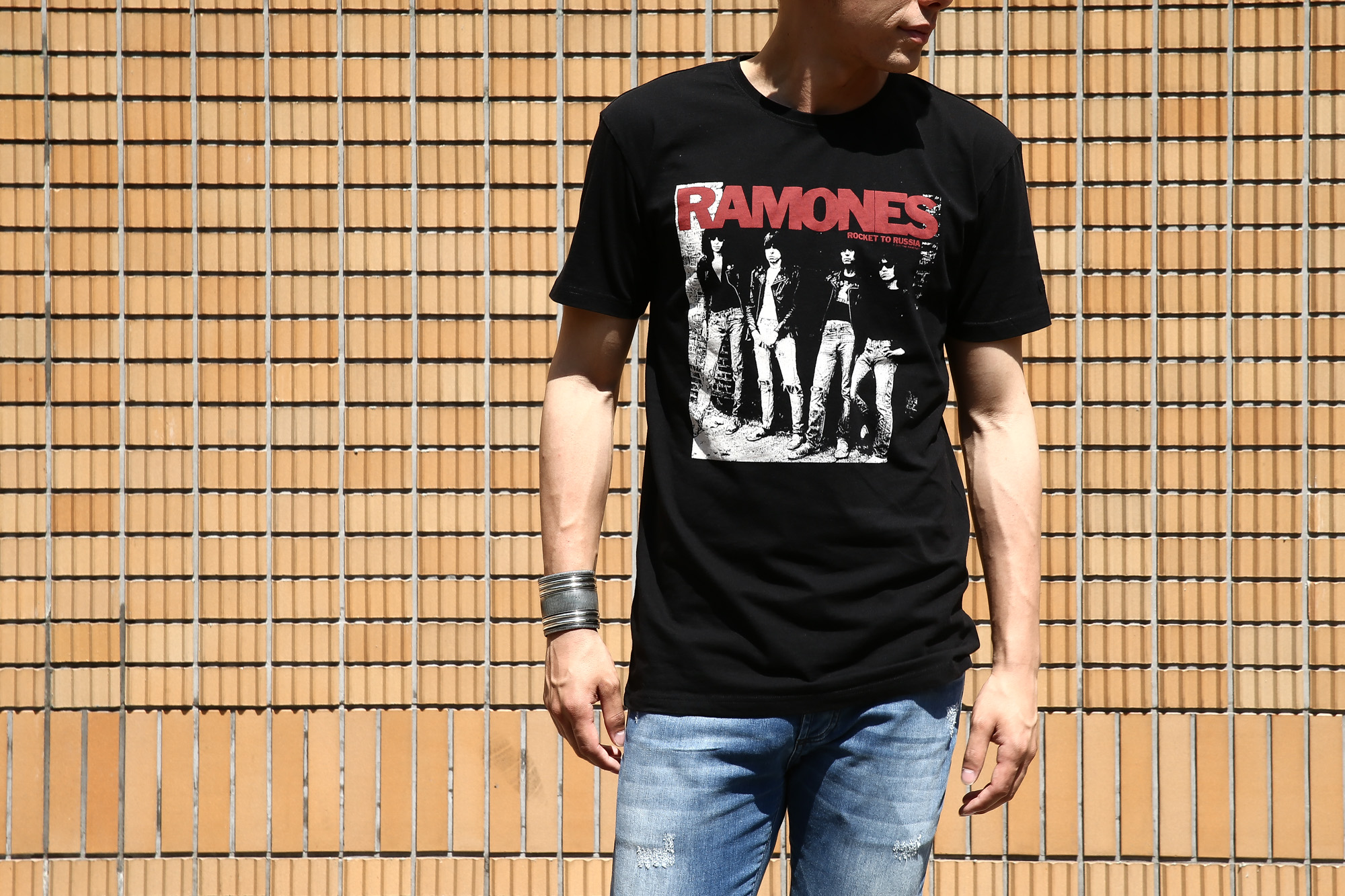 【Worn By / ウォーンバイ】 ROCKET TO RUSSIA RAMONES ラモーンズ ロケット・トゥ・ロシア 復刻オフィシャルライセンスTシャツ ロックTシャツ バンドTシャツ BLACK (ブラック) 2017 春夏新作 愛知 名古屋 Alto e Diritto アルト エ デリット wornby ramones S,M,L