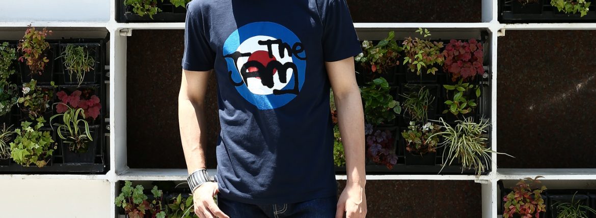 【Worn By / ウォーンバイ】 TARGET LOGO The Jam ターゲットロゴ ザ・ジャム 復刻オフィシャルライセンスTシャツ ロックTシャツ バンドTシャツ NAVY (ネイビー) 2017 春夏新作 愛知 名古屋 ZODIAC ゾディアック wornby thejam targetlogo