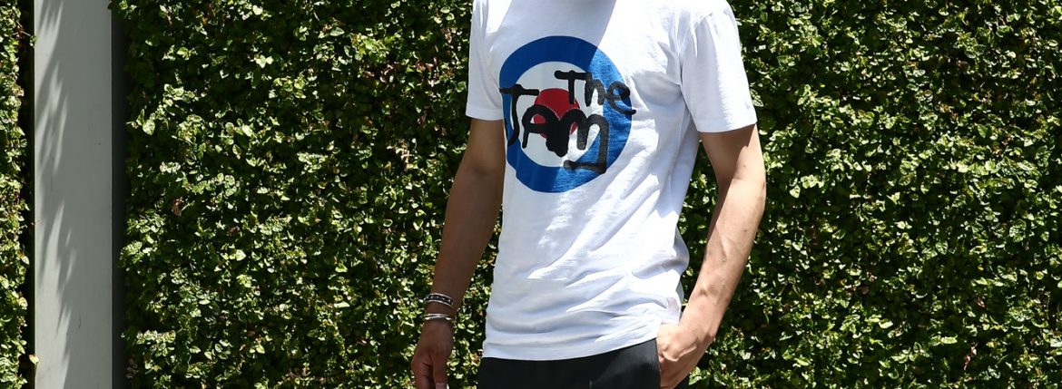 【Worn By / ウォーンバイ】 TARGET LOGO The Jam ターゲットロゴ ザ・ジャム 復刻オフィシャルライセンスTシャツ ロックTシャツ バンドTシャツ WHITE SLUB (ホワイトスラブ) 2017 春夏新作 愛知 名古屋 ZODIAC ゾディアック wornby thejam targetlogo