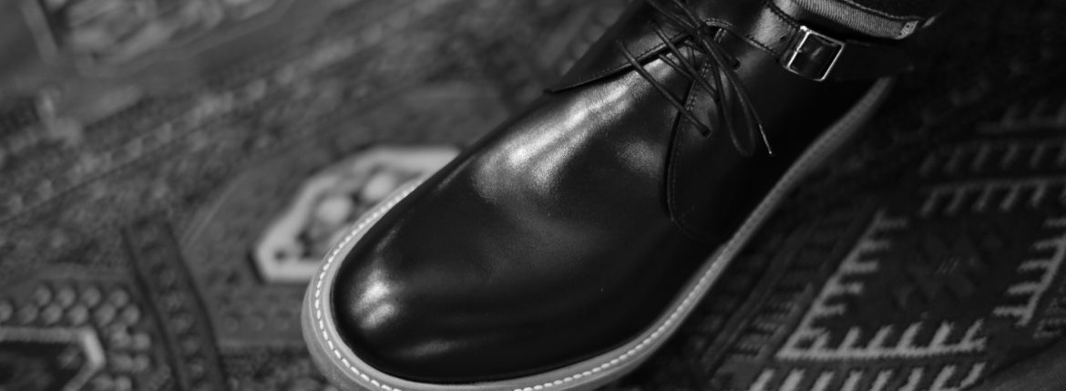 Cuervo (クエルボ) 【2017 AW NEW MODEL】 【Derringer / デリンジャー】 Annonay Vocalou Calf Leather Goodyear Welt Process Double Leather Sole BLACK MADE IN JAPAN【3rd sample】愛知 名古屋 ZODIAC ゾディアック クエルボ cuervo ブーツ ブライドルレザー 牛革 ブライドル ブーツ　コラボレート ヒロシツボウチ 坪内浩 エンツォボナフェ ボナフェ ベネチアンクリーム JOHN LOBB ジョンロブ CHURCH’S チャーチ JOSEPH CHEANEY ジョセフチーニー CORTHAY コルテ ALFRED SARGENT アルフレッドサージェント CROCKETT&JONES クロケットジョーンズ F.LLI GIACOMETTI フラテッリジャコメッティ ENZO BONAFE エンツォボナフェ BETTANIN&VENTURI ベッタニンヴェントゥーリ JALAN SRIWIJAYA ジャランスリウァヤ J.W.WESTON ジェイエムウエストン SANTONI サントーニ SERGIO ROSSI セルジオロッシ CARMINA カルミナ