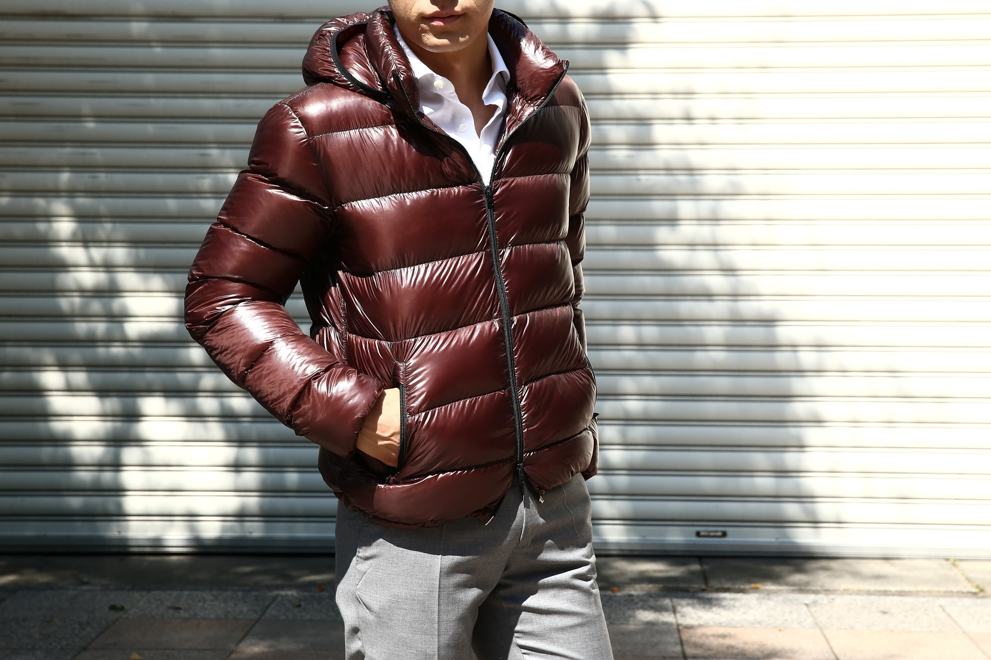 HERNO(ヘルノ) 7 Denier セッテデニール Nylon Down ナイロンダウン ULTRALIGHT ENGINEERING ウルトラライト エンジニアリング ダウンジャケット BROWN(ブラウン・Z6980) 2017 秋冬  herno 愛知 名古屋 Alto e Diritto アルト エ デリット 42,44,46,48,50,52,54