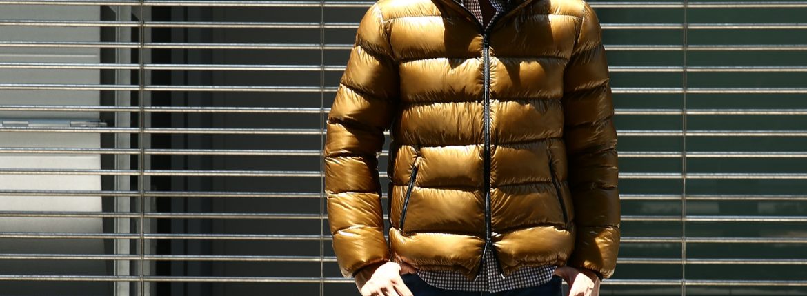 HERNO(ヘルノ) 7 Denier セッテデニール Nylon Down ナイロンダウン ULTRALIGHT ENGINEERING ウルトラライト エンジニアリング ダウンジャケット GOLD(ゴールド・Z7800) 2017 秋冬 herno 愛知 名古屋 ZODIAC ゾディアック 42,44,46,48,50,52,54