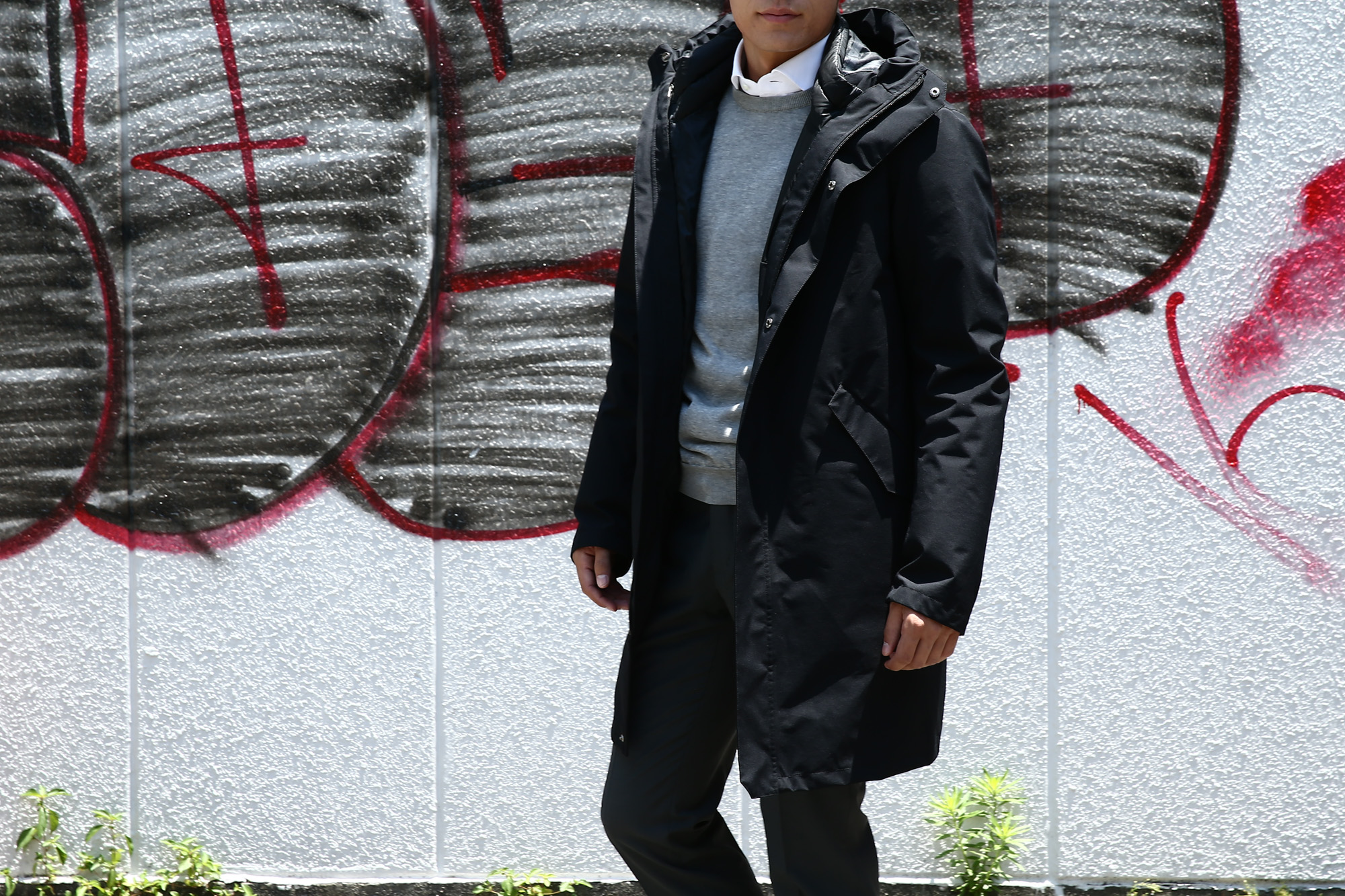 HERNO(ヘルノ) PI065UL LAMINAR M51 Mods coat ラミナー M51 モッズコート GORE-TEX ゴアテックス 完全防水 ダウンジャケット モッズコート BLACK (ブラック・9300) 2017 秋冬 愛知 名古屋 herno ヘルノ ダウンコート 42,44,46,48,50,52,54