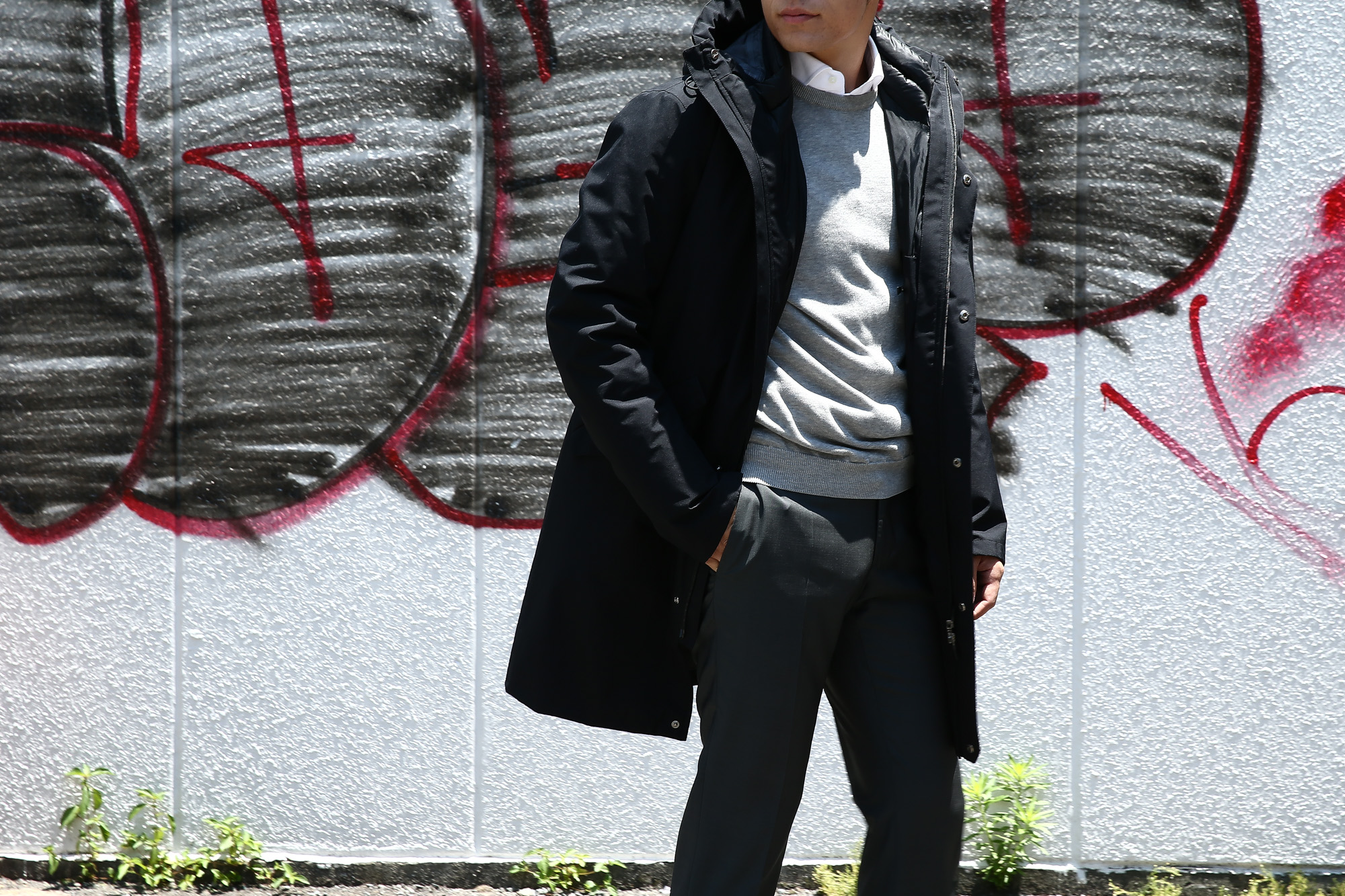 HERNO(ヘルノ) PI065UL LAMINAR M51 Mods coat ラミナー M51 モッズコート GORE-TEX ゴアテックス 完全防水 ダウンジャケット モッズコート BLACK (ブラック・9300) 2017 秋冬 愛知 名古屋 herno ヘルノ ダウンコート 42,44,46,48,50,52,54