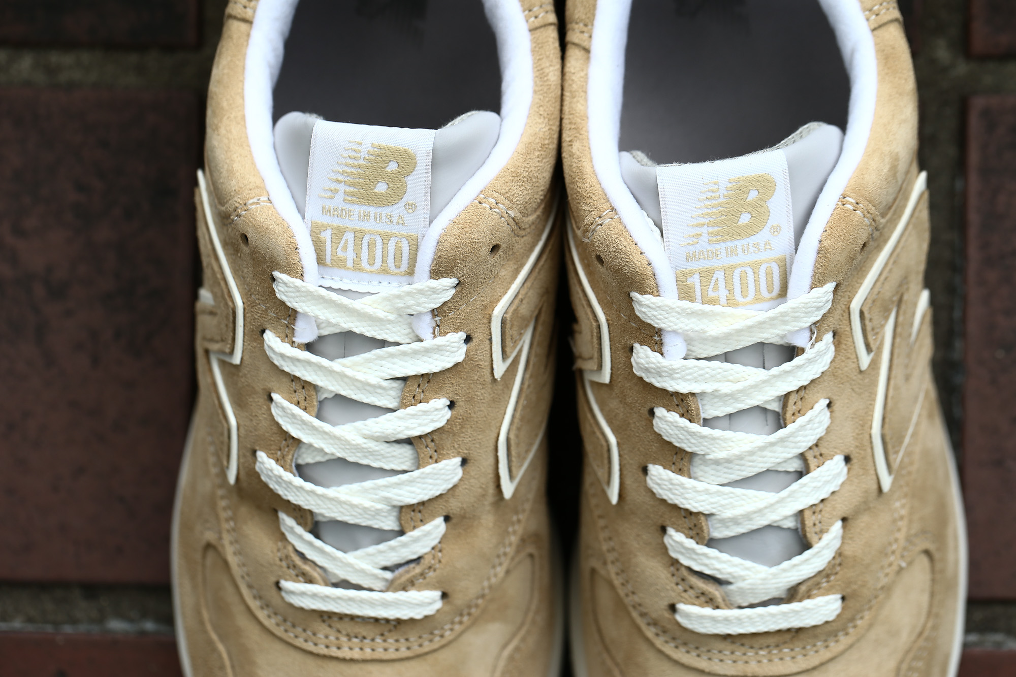 new balance (ニューバランス) 【M1400 BE】 LIMITED EDITION リミテッドエディション レザースニーカー BEIGE (ベージュ・BE) Made in USA (アメリカ製) 2017 春夏新作 newbalance ニューバランス1400 愛知 名古屋 Alto e Diritto アルト エ デリット nbm1400 M1400 