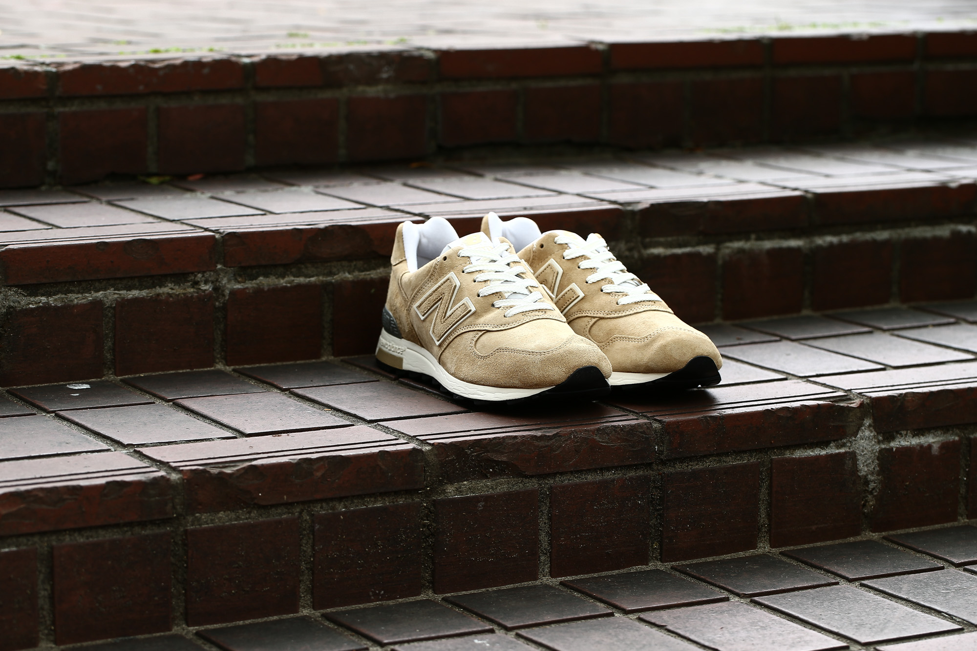 new balance (ニューバランス) 【M1400 BE】 LIMITED EDITION リミテッドエディション レザースニーカー BEIGE (ベージュ・BE) Made in USA (アメリカ製) 2017 春夏新作 newbalance ニューバランス1400 愛知 名古屋 Alto e Diritto アルト エ デリット nbm1400 M1400 