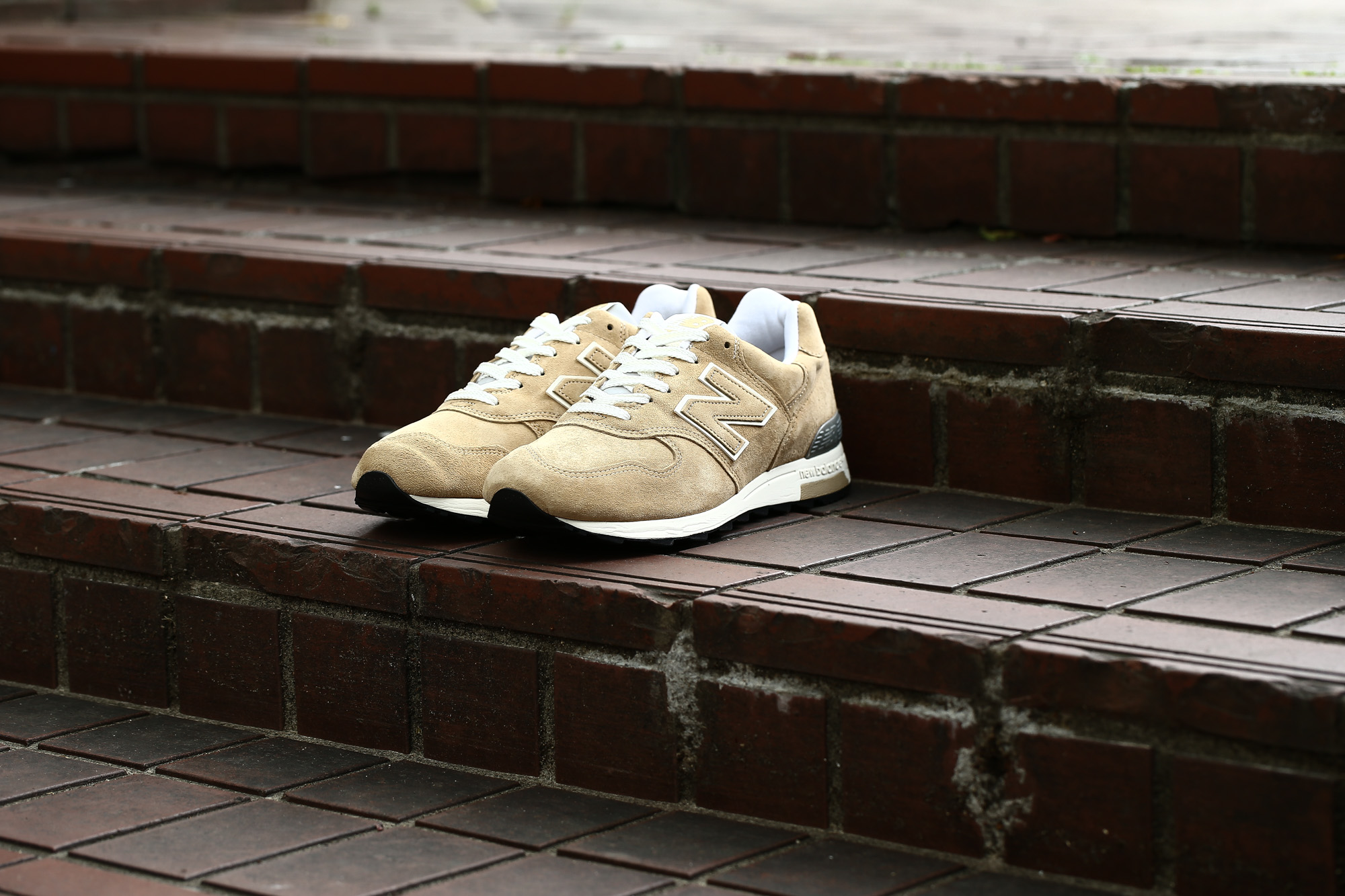 new balance (ニューバランス) 【M1400 BE】 LIMITED EDITION リミテッドエディション レザースニーカー BEIGE (ベージュ・BE) Made in USA (アメリカ製) 2017 春夏新作 newbalance ニューバランス1400 愛知 名古屋 Alto e Diritto アルト エ デリット nbm1400 M1400 