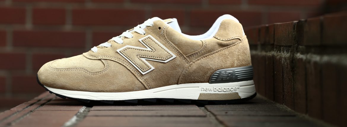 new balance (ニューバランス) 【M1400 BE】 LIMITED EDITION リミテッドエディション レザースニーカー BEIGE (ベージュ・BE) Made in USA (アメリカ製) 2017 春夏新作のイメージ