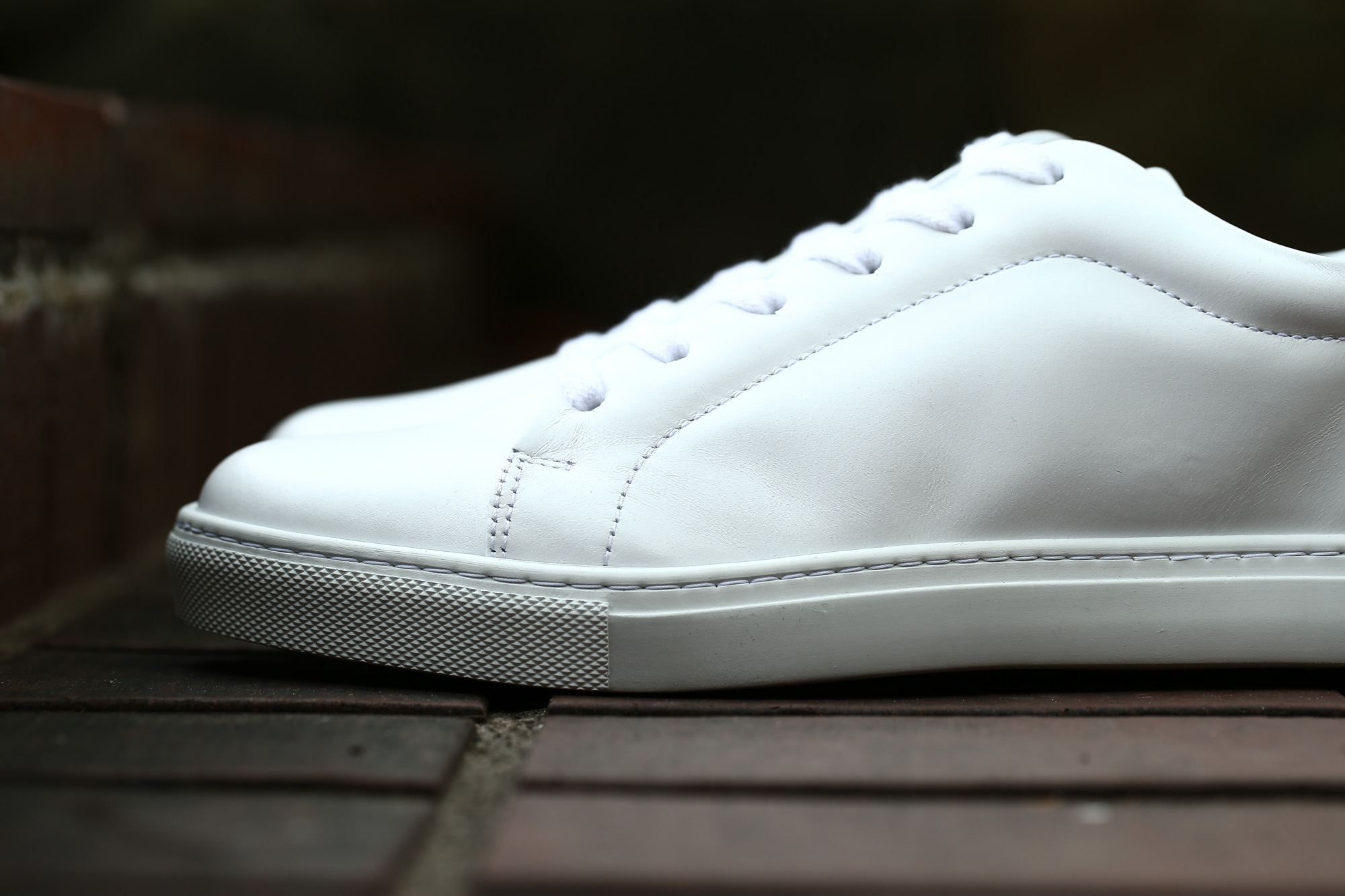 Pantofola d'Oro (パントフォラドーロ) TENDENZA SM51 CALF LEATHER カーフレザー ローカット レザースニーカー WHITE (ホワイト・WHT) made in italy (イタリア製) 2017 春夏新作 愛知 名古屋 Alto e Diritto アルト エ デリット pantofoladoro