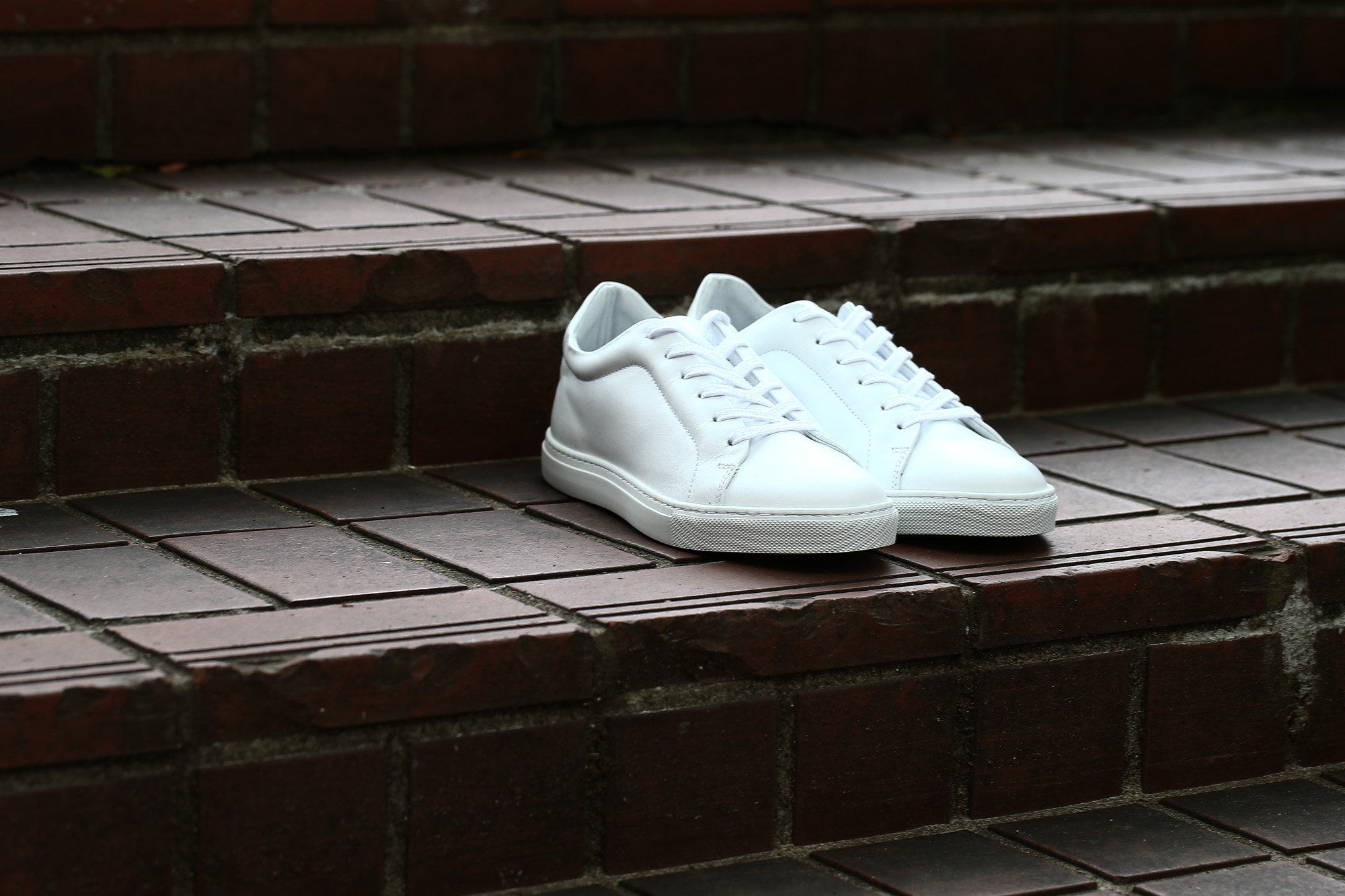 Pantofola d'Oro (パントフォラドーロ) TENDENZA SM51 CALF LEATHER カーフレザー ローカット レザースニーカー WHITE (ホワイト・WHT) made in italy (イタリア製) 2017 春夏新作 愛知 名古屋 Alto e Diritto アルト エ デリット pantofoladoro