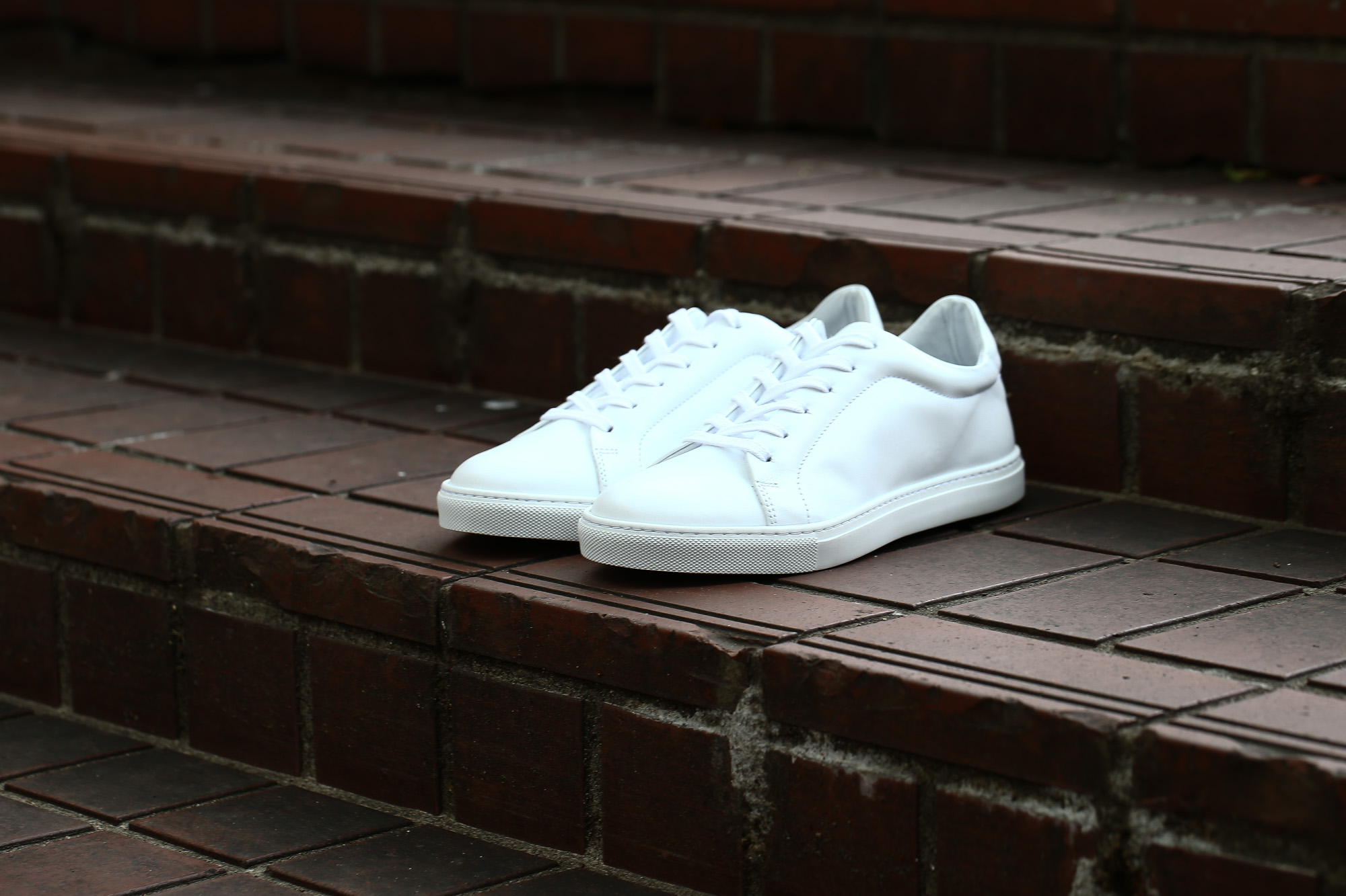 Pantofola d'Oro (パントフォラドーロ) TENDENZA SM51 CALF LEATHER カーフレザー ローカット レザースニーカー WHITE (ホワイト・WHT) made in italy (イタリア製) 2017 春夏新作 愛知 名古屋 Alto e Diritto アルト エ デリット pantofoladoro