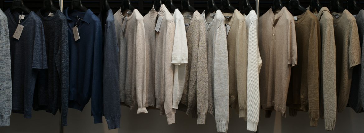 Settefili Cashmere / セッテフィーリカシミア (2018 プレ 春夏 展示会) settefilicashmere セッテフィーリカシミア 2018年 プレコレクション 展示会 ニット カーディガン ショールカラー タートルネック ニットT ニットポロシャツ 愛知 名古屋 ZODIAC