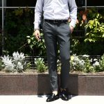 【INCOTEX // インコテックス】 1NT035 SLIM FIT(スリムフィット) Y.D.SUPER 120’S TECHNOWOOL TROPICAL 【撥水】トロピカルウール スラックス MEDIUM GRAY (ミディアムグレー・920) 2017 春夏新作のイメージ
