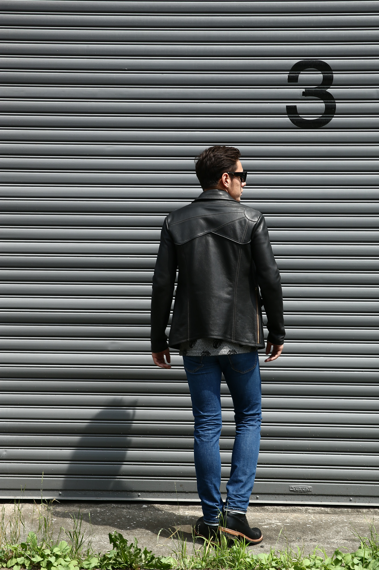 South Paradiso Leather (サウスパラディソレザー) East West イーストウエスト 【SMOKE /// スモーク】 Cow Hide Leather カウハイドレザー レザージャケット BLACK (ブラック) MADE IN USA (アメリカ製) 愛知 名古屋 Alto e Diritto アルト エ デリット　サウスパラディソ イーストウエスト パラディソ PARADISO ヴィンテージ レザージャケット  36,38,40,42,44 southparadiso