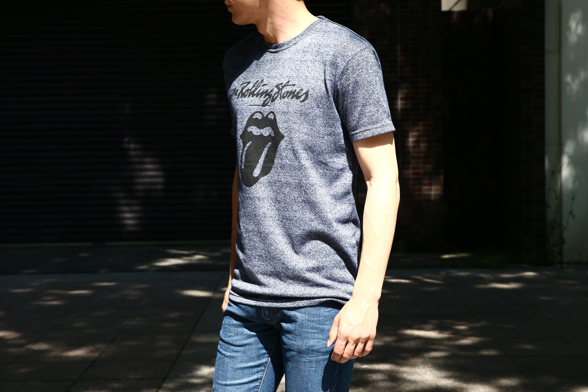 【Worn By / ウォーンバイ】 40 LICKE The Rolling Stones ザ・ローリング・ストーンズ Forty Licks フォーティ・リックス 復刻オフィシャルライセンスTシャツ ロックTシャツ バンドTシャツ GREY / BLUE (グレー / ブルー) 2017 春夏新作 愛知 名古屋 Alto e Diritto アルト エ デリット wornby therollingstones 40licke bandtee ローリングストーンズ ザローリングストーンズ