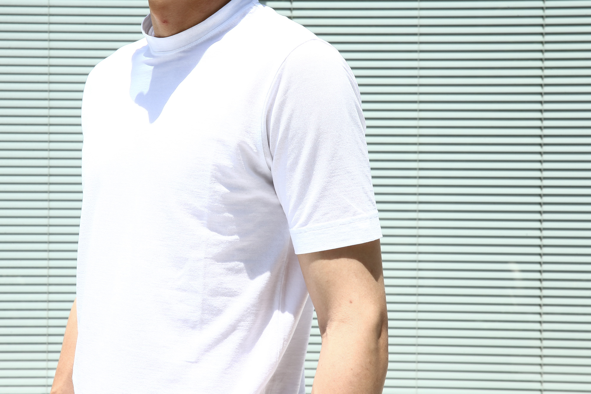 ZANONE (ザノーネ) Crew T-shirt ice cotton アイスコットン 811821 Z0380 クルーネックTシャツ WHITE (ホワイト・Z0001) MADE IN ITALY(イタリア製) 2017 春夏新作 愛知 名古屋 Alto e Diritto アルト エ デリット zanone アイスコットンTシャツ 42,44,46,48,50,52