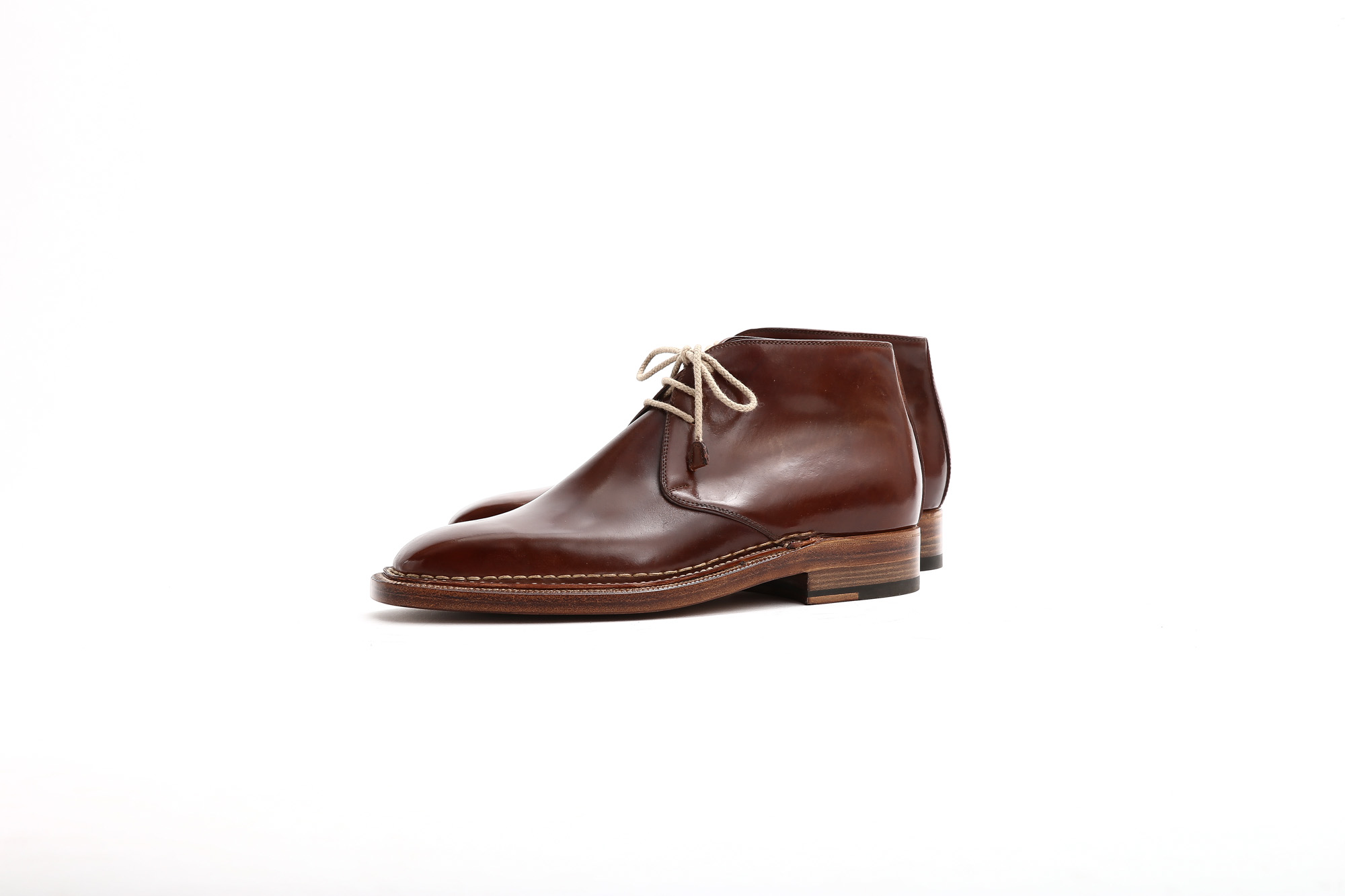 【ENZO BONAFE  / エンツォボナフェ】 ART.3722 Chukka boots チャッカブーツ Horween Shell Cordovan Leather ホーウィン社 シェルコードバンレザー 【ノルベジェーゼ製法】 チャッカブーツ コードバンブーツ 【No.4】  made in italy (イタリア製) 2017 秋冬新作  愛知 名古屋 Alto e Diritto アルト エ デリット エンツォボナフェ コードバン チャッカ enzobonafe コードヴァン