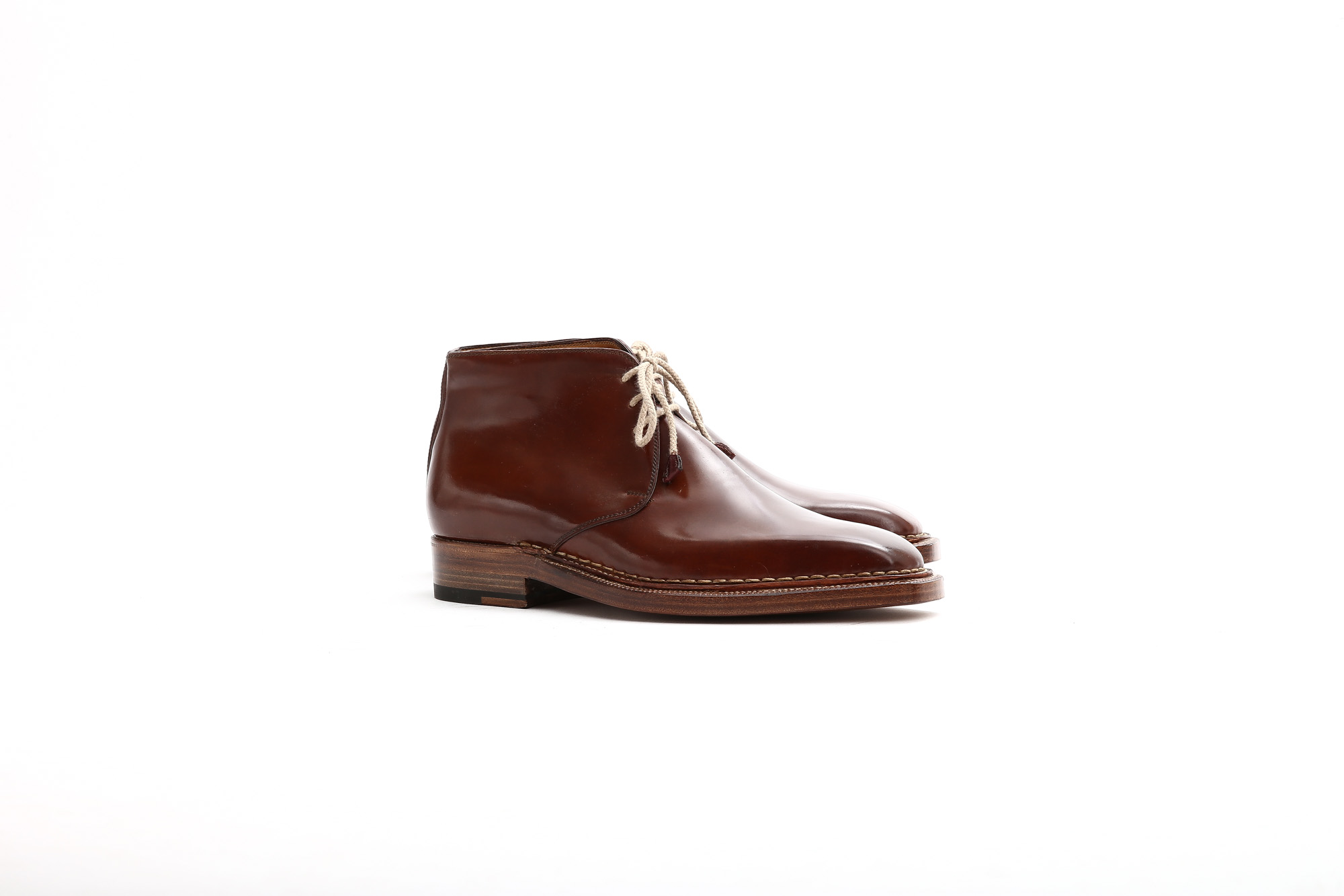 【ENZO BONAFE  / エンツォボナフェ】 ART.3722 Chukka boots チャッカブーツ Horween Shell Cordovan Leather ホーウィン社 シェルコードバンレザー 【ノルベジェーゼ製法】 チャッカブーツ コードバンブーツ 【No.4】  made in italy (イタリア製) 2017 秋冬新作  愛知 名古屋 Alto e Diritto アルト エ デリット エンツォボナフェ コードバン チャッカ enzobonafe コードヴァン