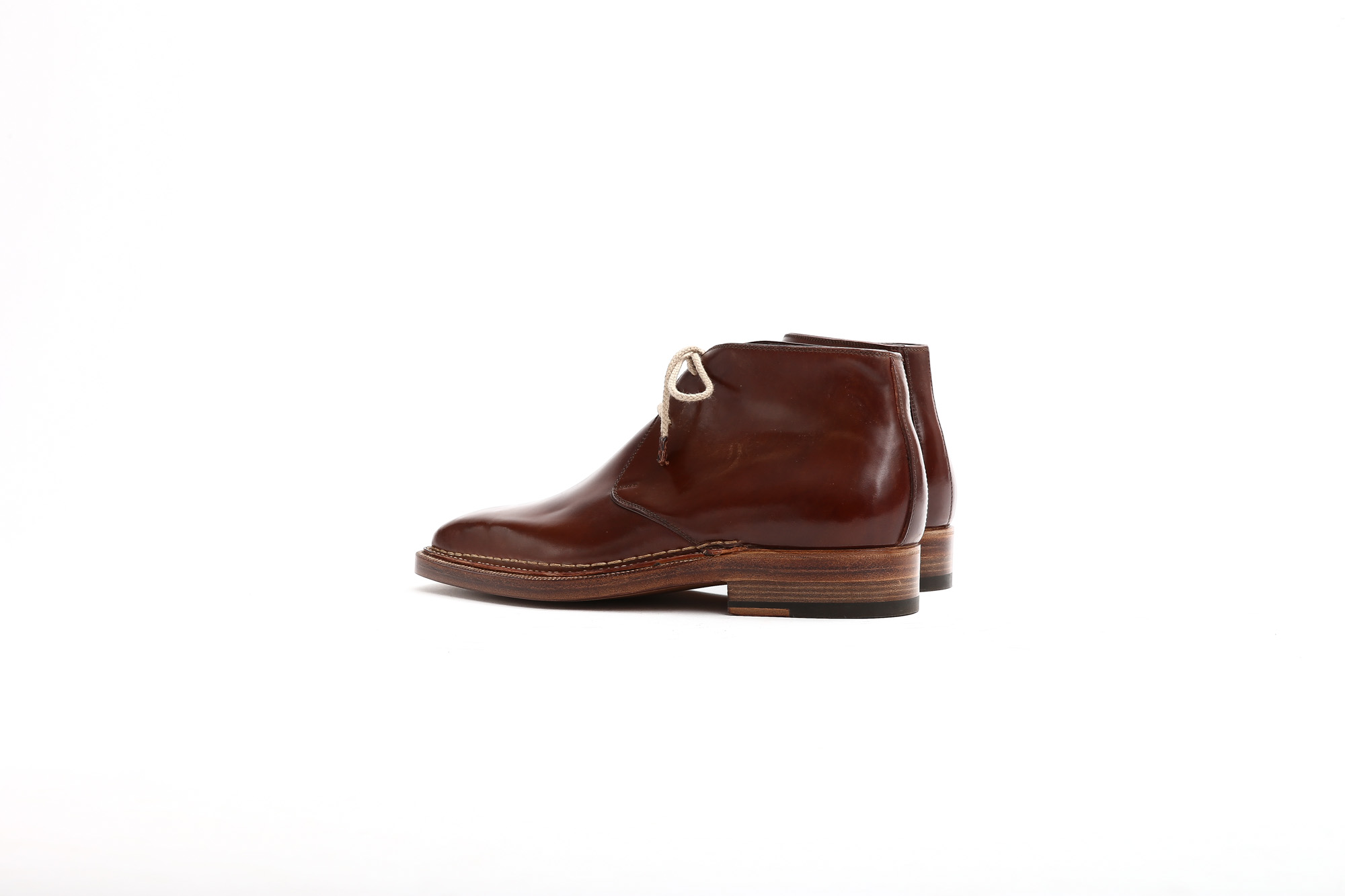 【ENZO BONAFE  / エンツォボナフェ】 ART.3722 Chukka boots チャッカブーツ Horween Shell Cordovan Leather ホーウィン社 シェルコードバンレザー 【ノルベジェーゼ製法】 チャッカブーツ コードバンブーツ 【No.4】  made in italy (イタリア製) 2017 秋冬新作  愛知 名古屋 Alto e Diritto アルト エ デリット エンツォボナフェ コードバン チャッカ enzobonafe コードヴァン