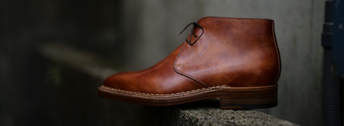 ENZO BONAFE (エンツォボナフェ) ART.3722 Chukka boots チャッカブーツ Bonaudo Museum Calf Leather ボナウド社 ミュージアムカーフレザー ノルベジェーゼ製法 レザーソール チャッカブーツ DEEP BLUE(ディープブルー) made in Italy(イタリア製) 2018 春夏 enzobonafe 愛知 名古屋 ZODIAC ゾディアック エンツォボナフェ