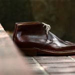 ENZO BONAFE (エンツォボナフェ) ART.3722 Chukka boots チャッカブーツ Horween Shell Cordovan Leather ホーウィン社 シェルコードバンレザー 【ノルベジェーゼ製法】 チャッカブーツ コードバンブーツ 【No.4】  made in italy (イタリア製) 2017 秋冬新作のイメージ