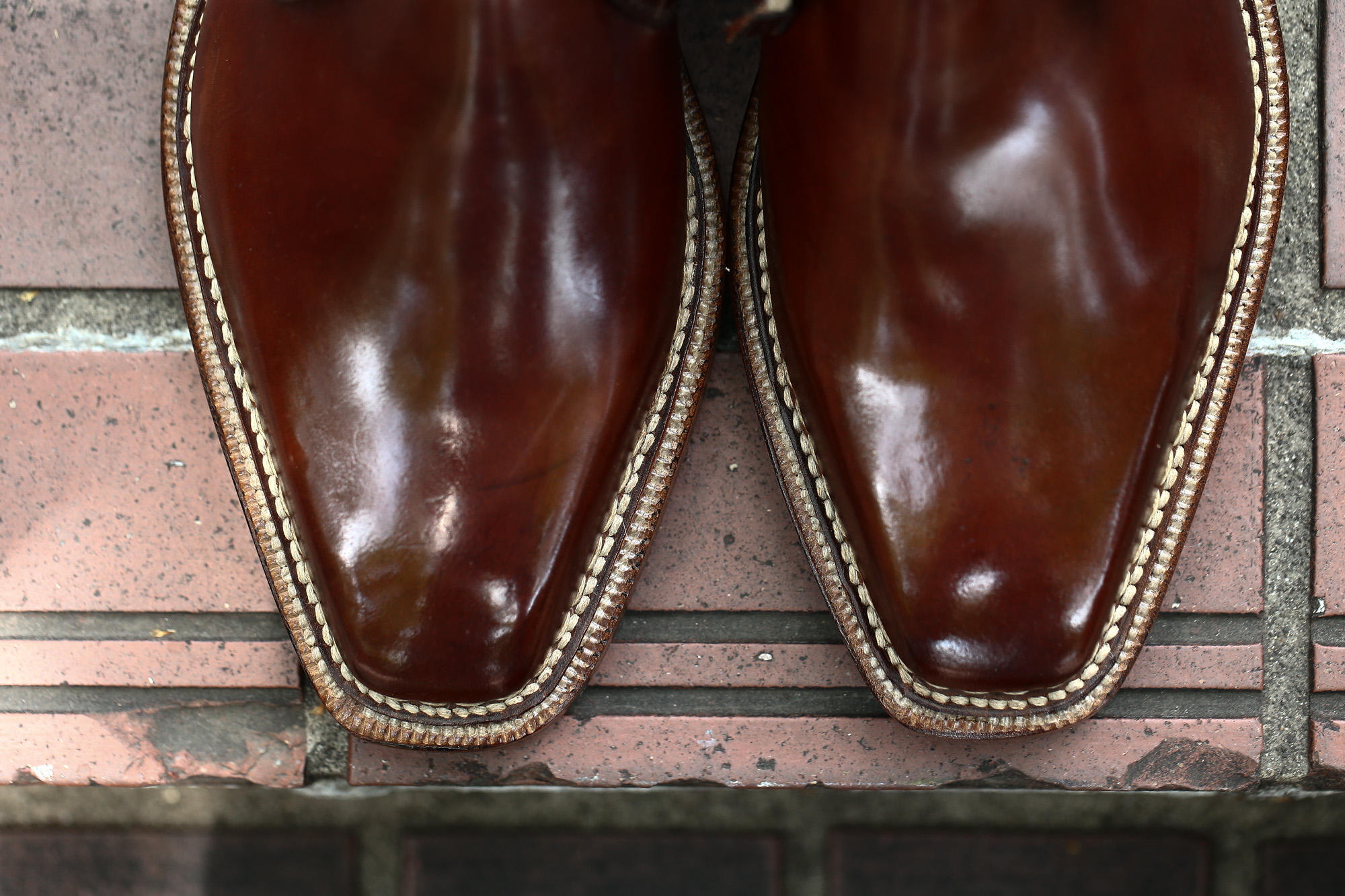 ENZO BONAFE (エンツォボナフェ) ART.3722 Chukka boots チャッカブーツ Horween Shell Cordovan Leather ホーウィン社 シェルコードバンレザー 【ノルベジェーゼ製法】 チャッカブーツ コードバンブーツ 【No.4】  made in italy (イタリア製) 2017 秋冬新作 愛知 名古屋 Alto e Diritto アルト エ デリット エンツォボナフェ コードバン チャッカ enzobonafe コードヴァン