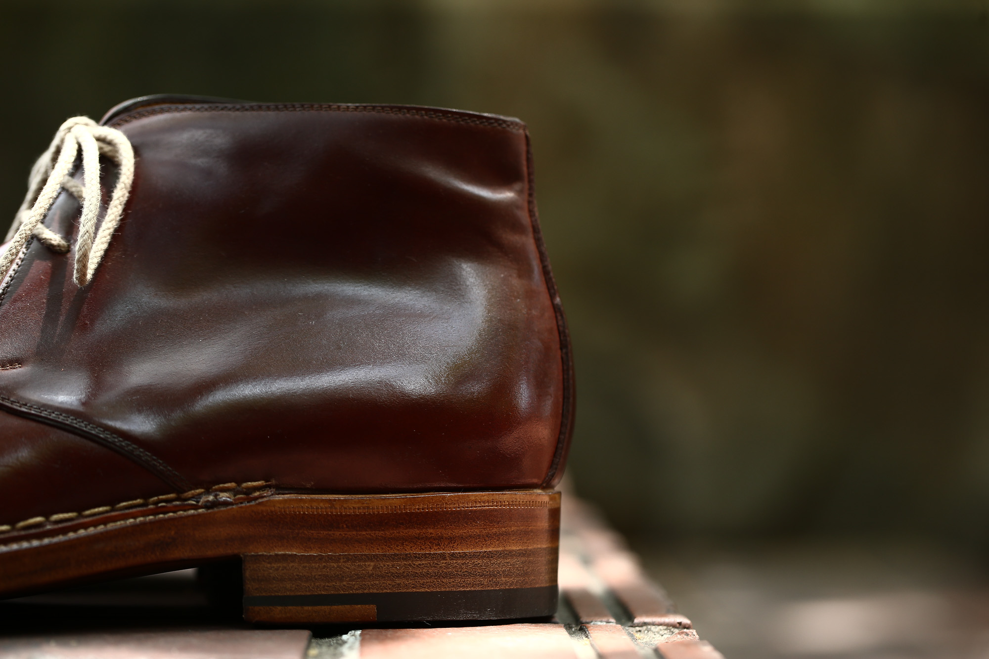 ENZO BONAFE (エンツォボナフェ) ART.3722 Chukka boots チャッカブーツ Horween Shell Cordovan Leather ホーウィン社 シェルコードバンレザー 【ノルベジェーゼ製法】 チャッカブーツ コードバンブーツ 【No.4】  made in italy (イタリア製) 2017 秋冬新作 愛知 名古屋 Alto e Diritto アルト エ デリット エンツォボナフェ コードバン チャッカ enzobonafe コードヴァン