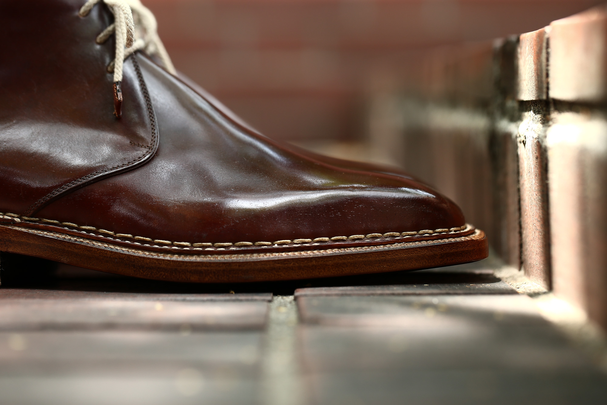 ENZO BONAFE (エンツォボナフェ) ART.3722 Chukka boots チャッカブーツ Horween Shell Cordovan Leather ホーウィン社 シェルコードバンレザー 【ノルベジェーゼ製法】 チャッカブーツ コードバンブーツ 【No.4】  made in italy (イタリア製) 2017 秋冬新作 愛知 名古屋 Alto e Diritto アルト エ デリット エンツォボナフェ コードバン チャッカ enzobonafe コードヴァン