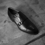 ENZO BONAFE(エンツォボナフェ) 【ART.EB-27】Double Monk Strap Shoes Horween Shell Cordovan leather ホーウィンシェルコードバン ダブルモンクストラップシューズ BOURBON(バーボン) made in italy(イタリア製) 2018 春夏のイメージ