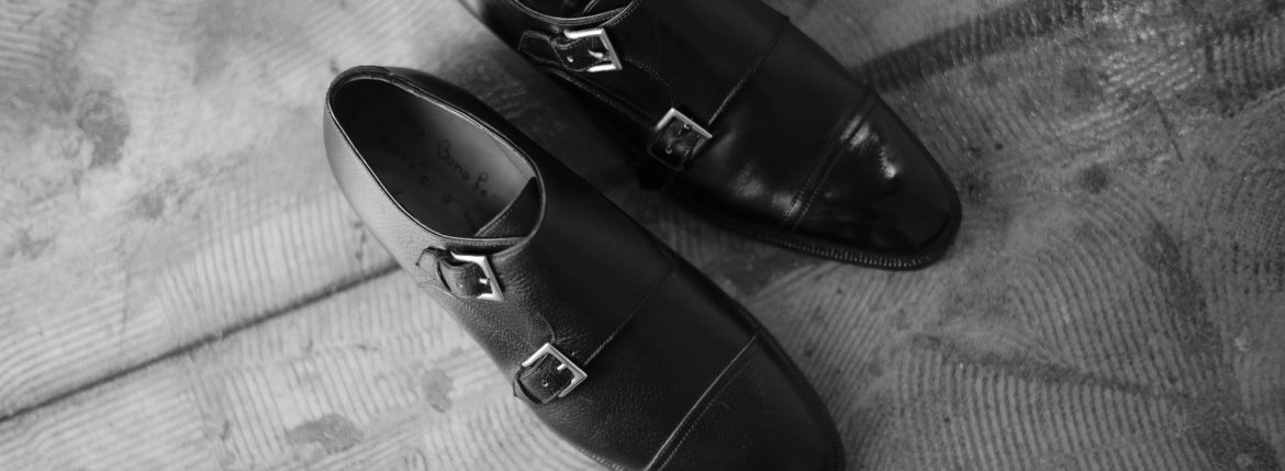 ENZO BONAFE(エンツォボナフェ) 【ART.EB-27】Double Monk Strap Shoes Horween Shell Cordovan leather ホーウィンシェルコードバン ダブルモンクストラップシューズ BOURBON(バーボン) made in italy(イタリア製) 2018 春夏 enzobonafe エンツォボナフェ doublemonk ダブルモンク レアカラー コードヴァン バーボン bourbon 愛知 名古屋 ZODIAC ゾディアック